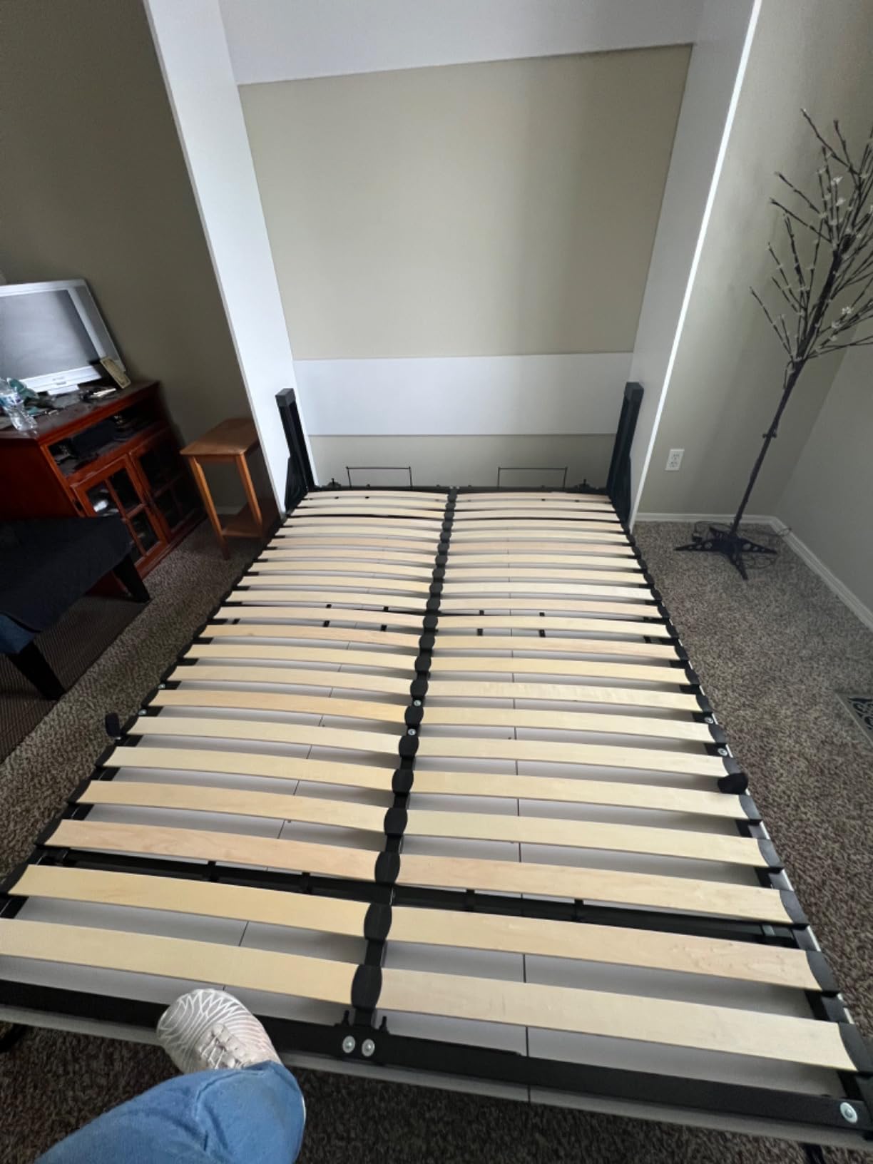 Bestar Claremont 65W Queen Murphy Bed in White customer photo 1
