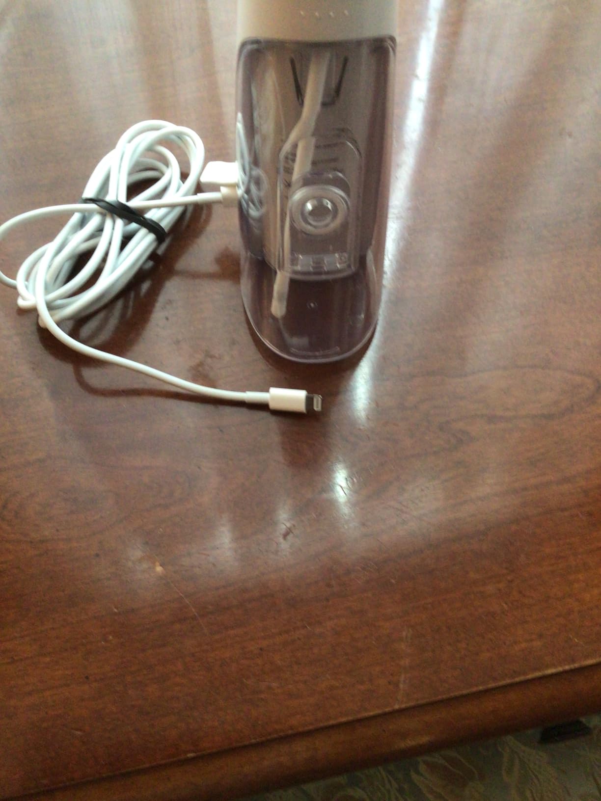 Waterpik Cordless Pulse 3100 Portable Water Flosser, Rechargeable, White | 2 Settings, 1 Precision Tip & 1 Tongue Cleaner Tip, ADA Accepted, WF-20 customer photo 2