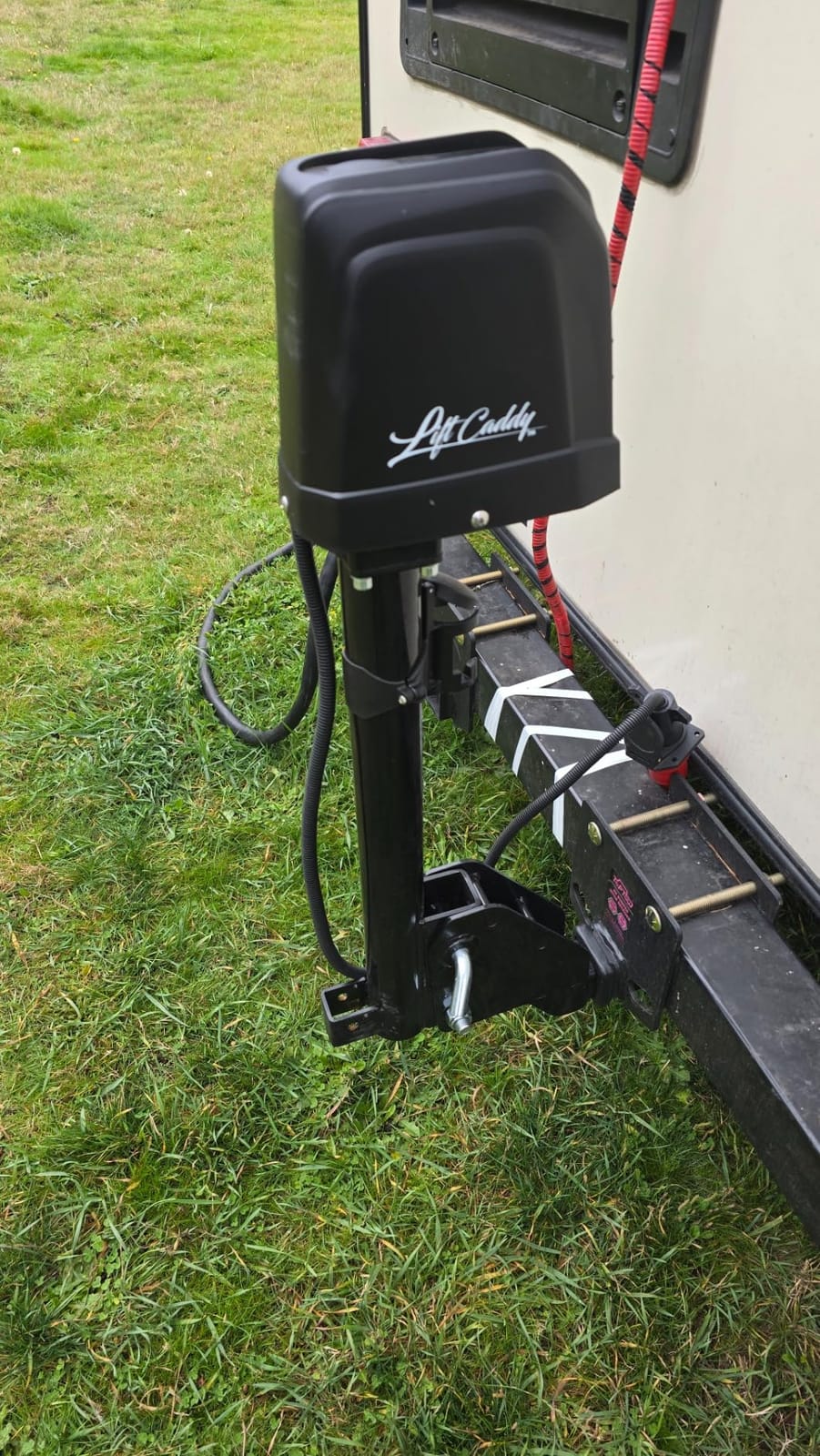 Electric Bike Lift, Motorized Hitch Lift - Easily Load Heavy Ebikes and Scooters onto Your Tow Hitch Rack customer photo 2
