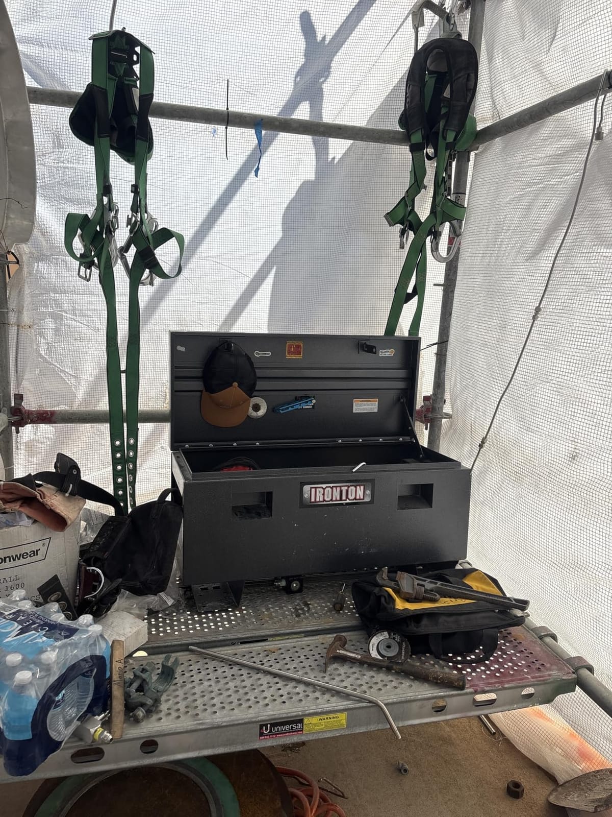 Ironton Jobsite Box, Gray, Carbon Steel (36 Inches) customer photo 2