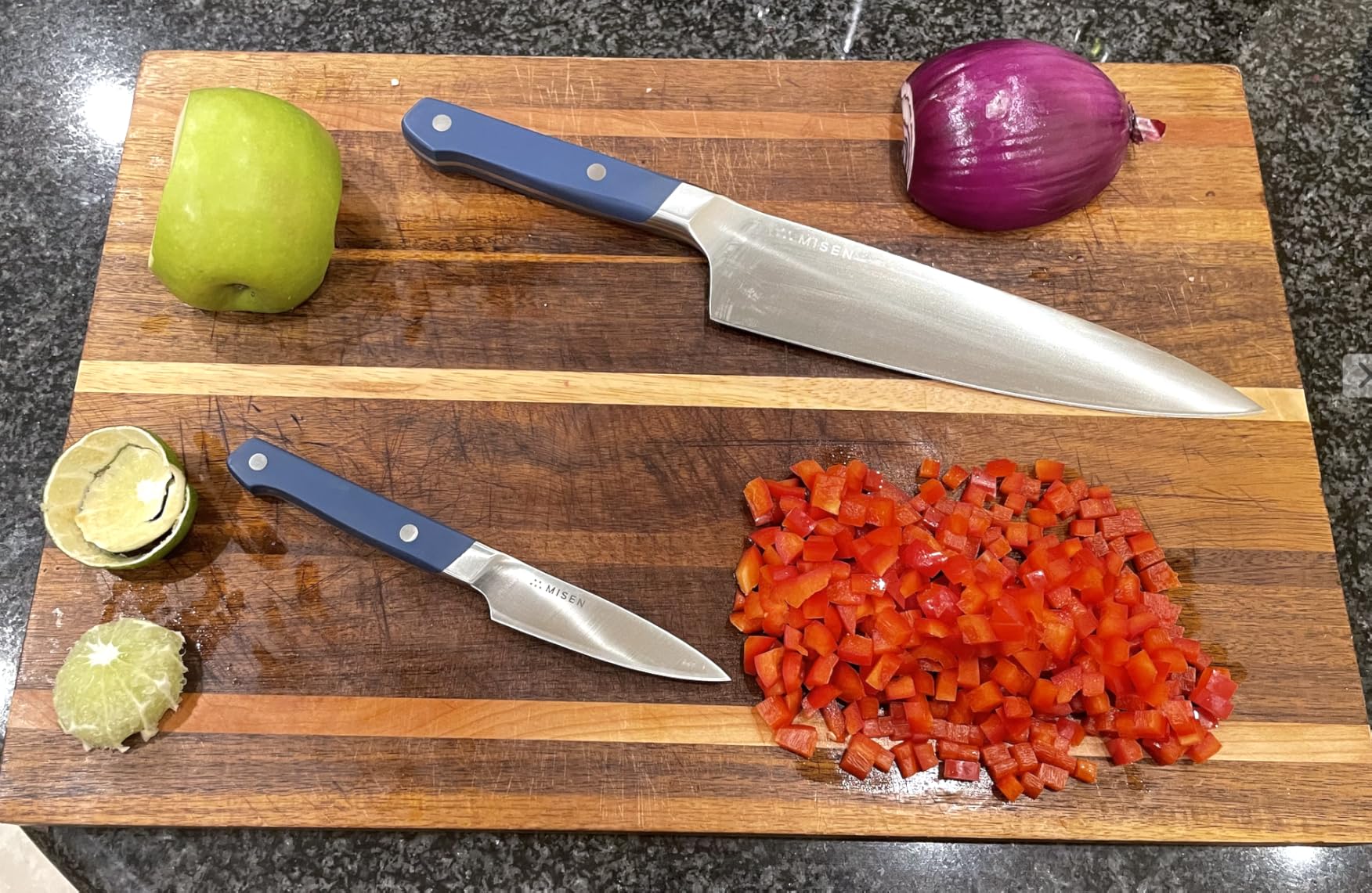 Misen 8 Inch Chef Knife, AUS-10 Japanese Stainless Steel customer photo 1