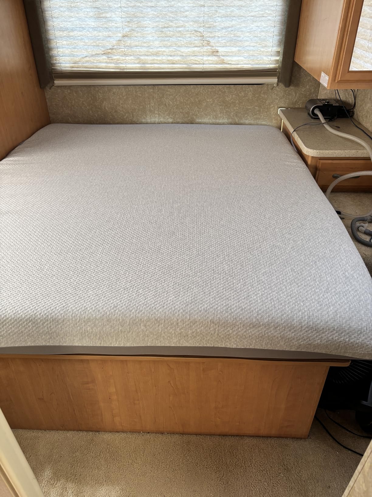 Zinus 8 Inch Short Queen Ultima RV Memory Foam Mattress, Medium Firm Feel | Fiberglass Free, Breathable Airflow Memory Foam, CertiPUR-US & OEKO-TEX Certified Safe Materials, Mattress in A Box customer photo 2