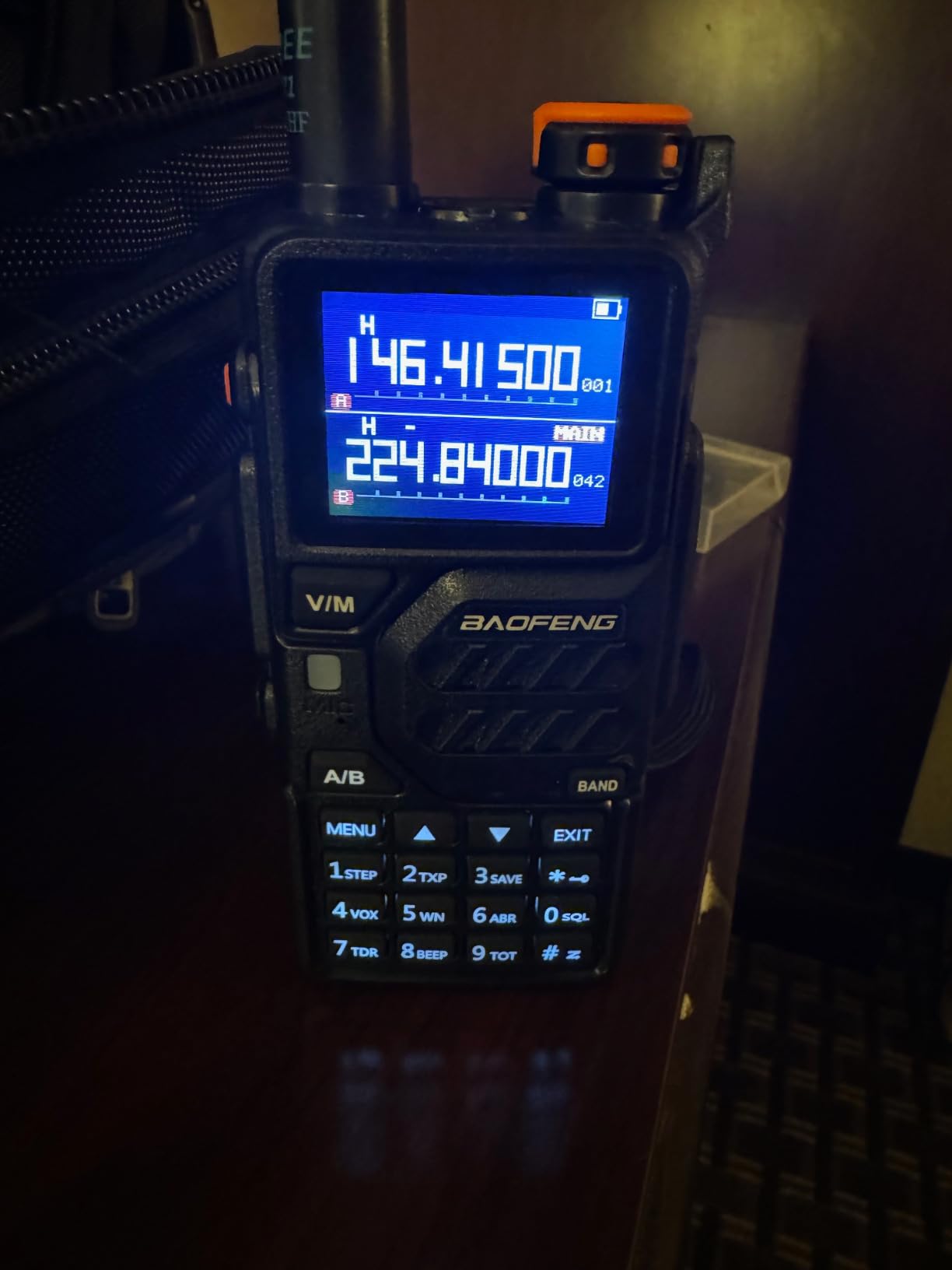 BAOFENG K5PLUS Radio Ham Radio 10W Rechargeable Walkie Talkies Long Range UV32 5RM Handheld Two Way Radio NOAA Weather Radio with Copy Frequency, USB-C Charging for Hunting Survival Gear customer photo 1