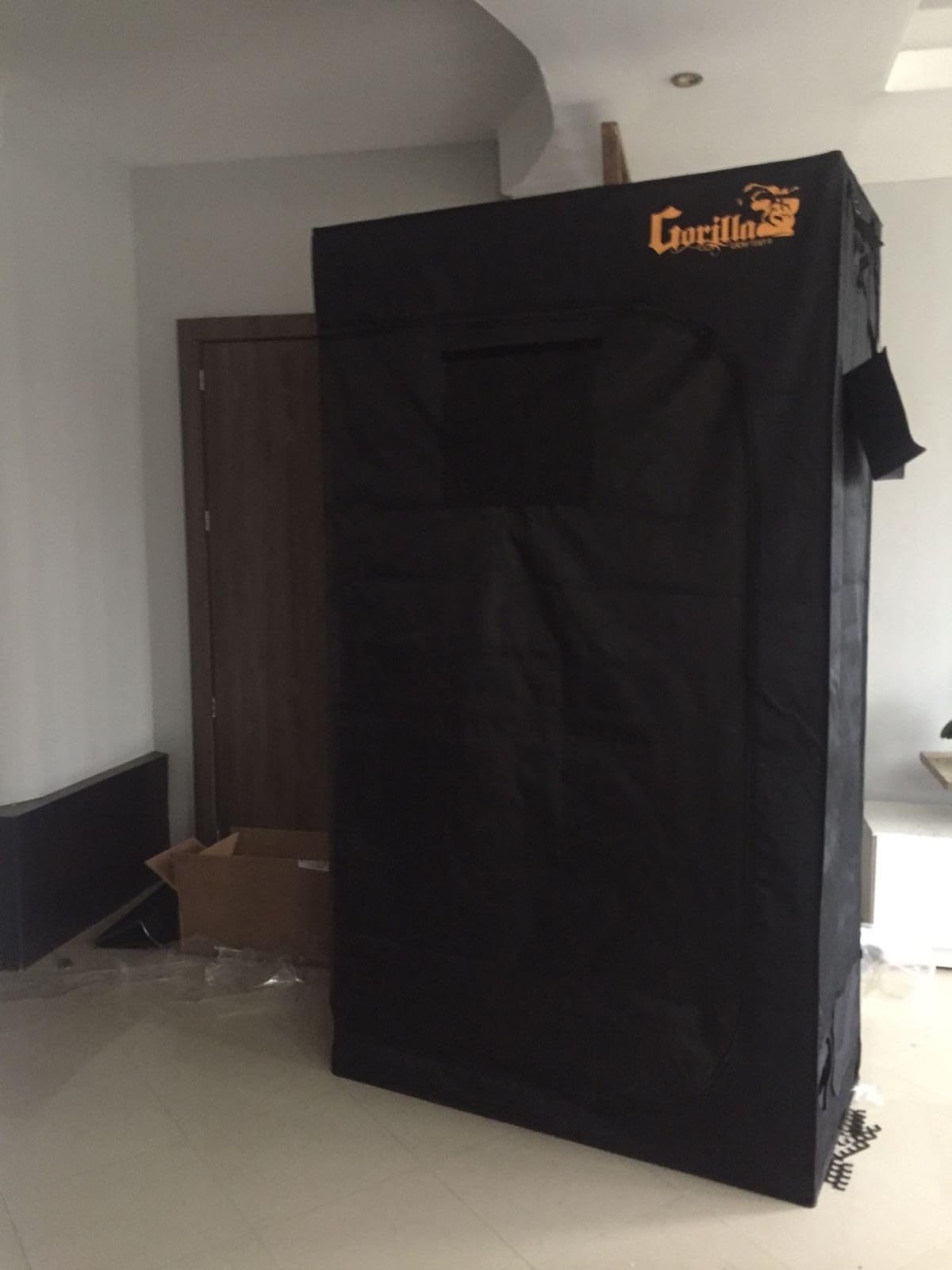 Gorilla Grow Tent 4x4 Fixed Height Indoor Grow Tent, 6'11