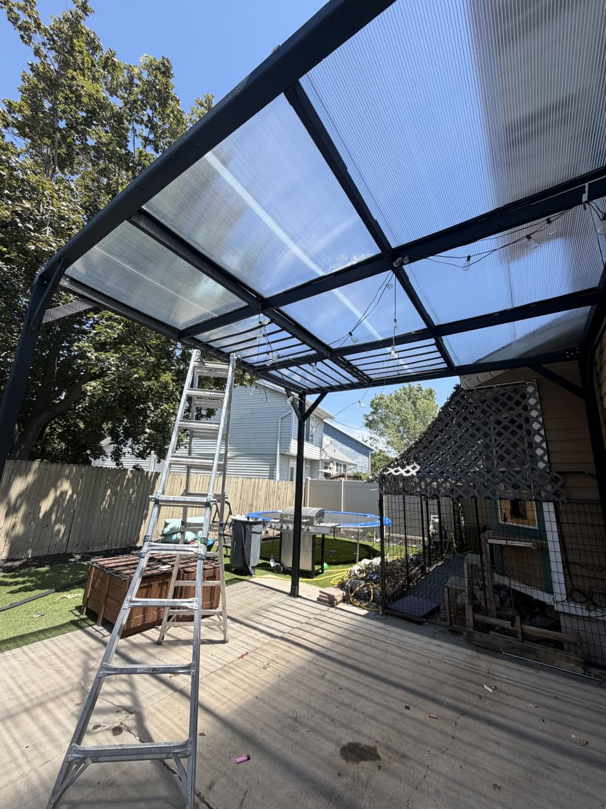 DGSL Polycarbonate Greenhouse Panels, 20 Pcs 4'x 2'x 0.16''Twin-Wall Sheets customer photo 1