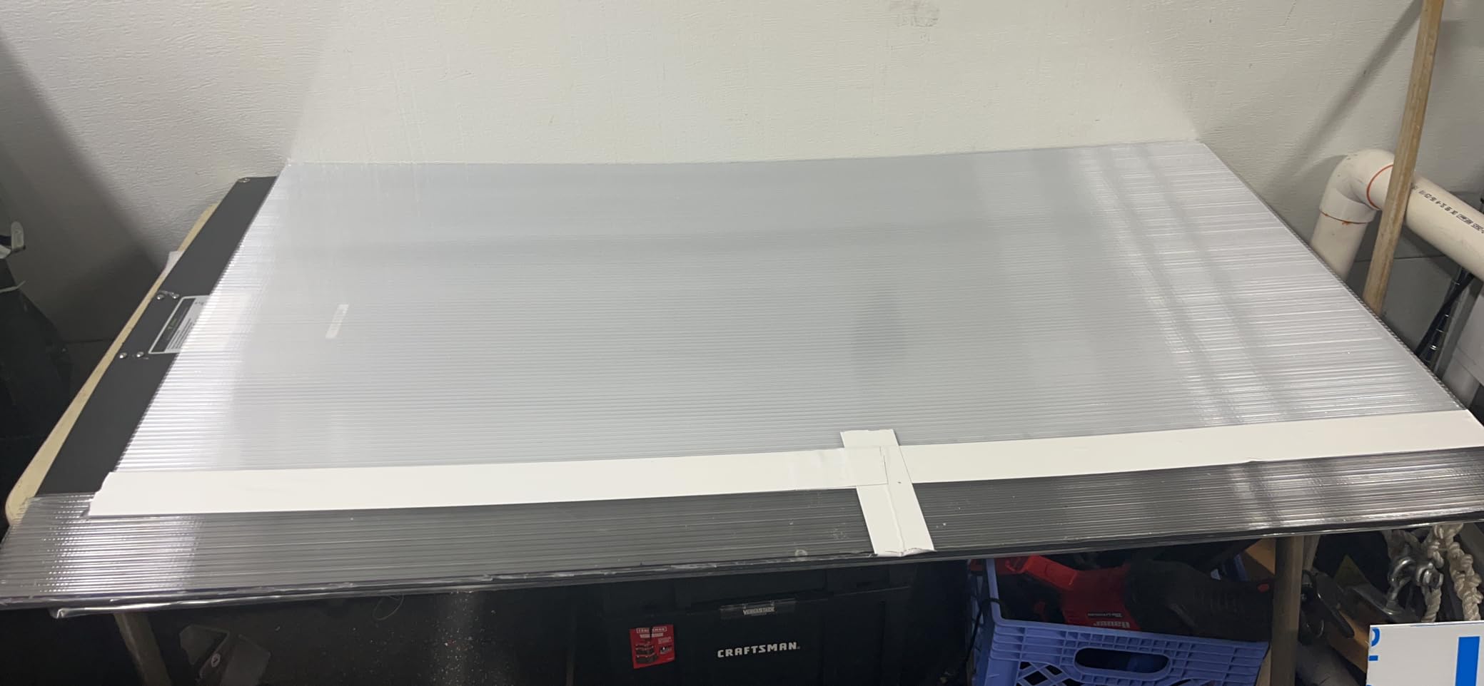DGSL Polycarbonate Greenhouse Panels, 20 Pcs 4'x 2'x 0.16''Twin-Wall Sheets customer photo 2