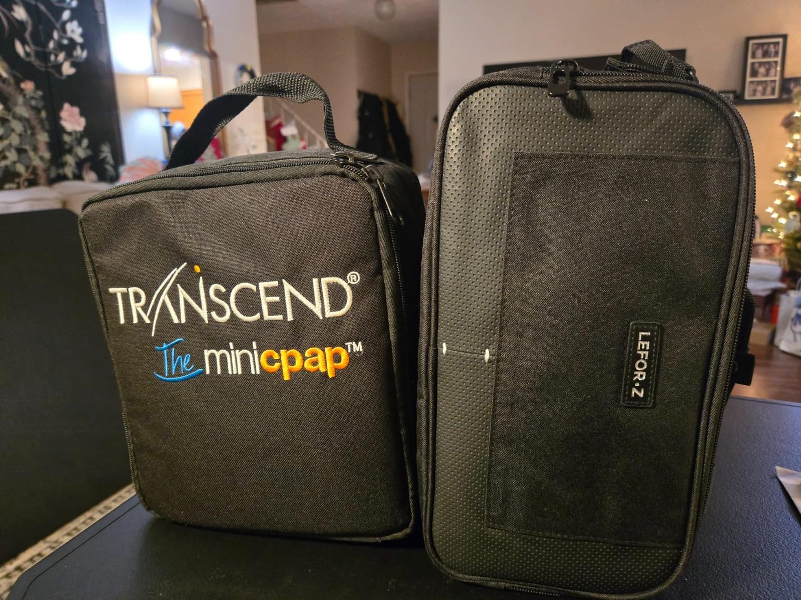 LEFOR·Z Travel Carrying Bag Compatible with ResMed AirMini/Z2 Auto CPAP Machine and Accessories,Portable Storage Organizer Case Fits for CPAP Equipment and Supplies(Bag Only) customer photo 2