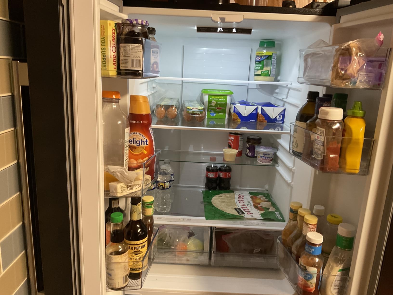 BLACK+DECKER 16 Cu. Ft. French Door Refrigerator with Built-in Ice Maker, Full Size Refrigerator with Bottom Mount Freezer Drawer, Frost Free, ENERGY STAR certified, BRF1600GIMS, Stainless Look customer photo 2