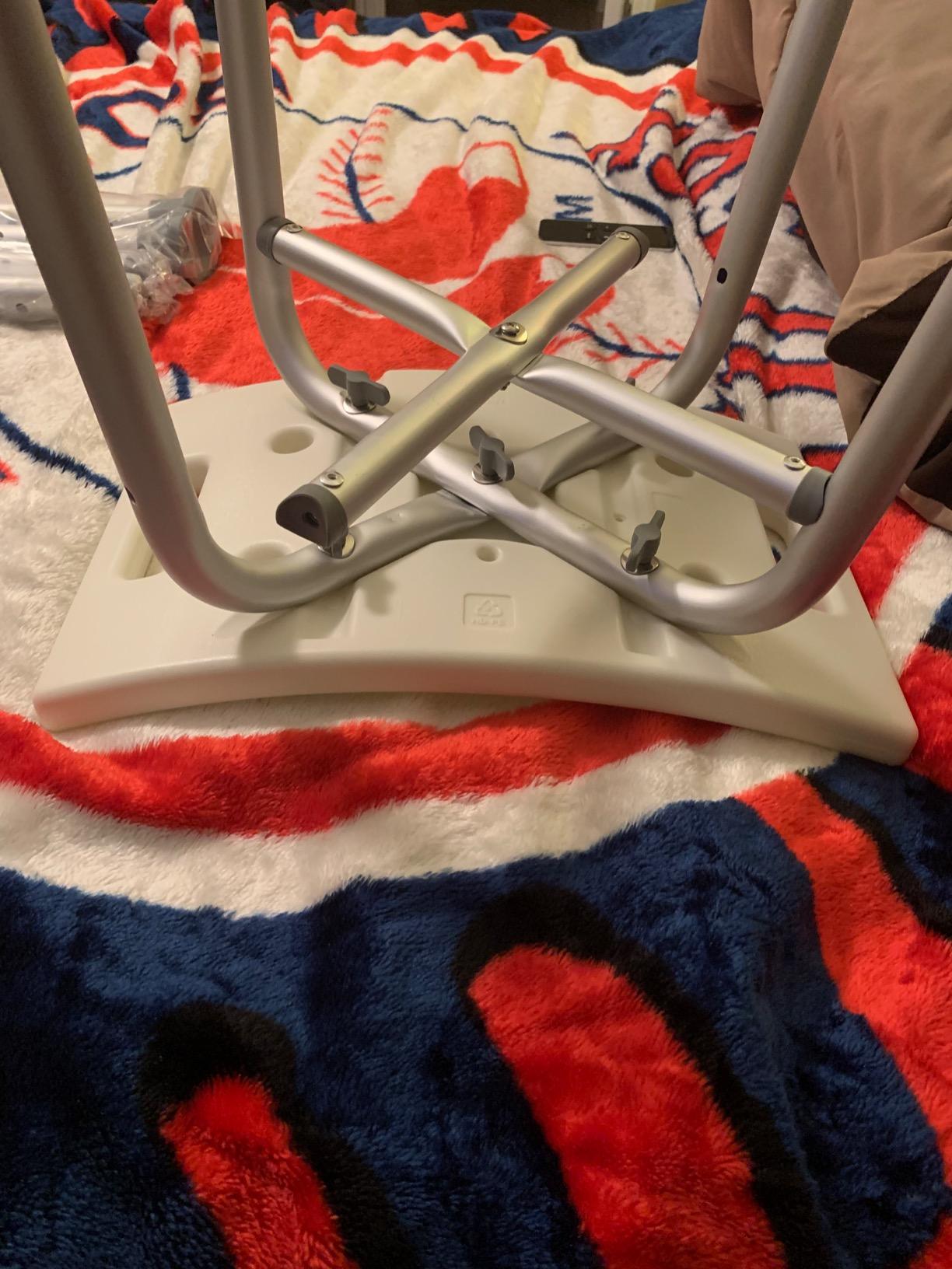Dr Kays Shower Chair for Inside Shower Bench for Bathtub 350lb Support | Premium Aluminium, Heavy-Duty Bathroom Chair for Inside Bathtub, Bath Bench, Bath Seat for Washroom customer photo 2