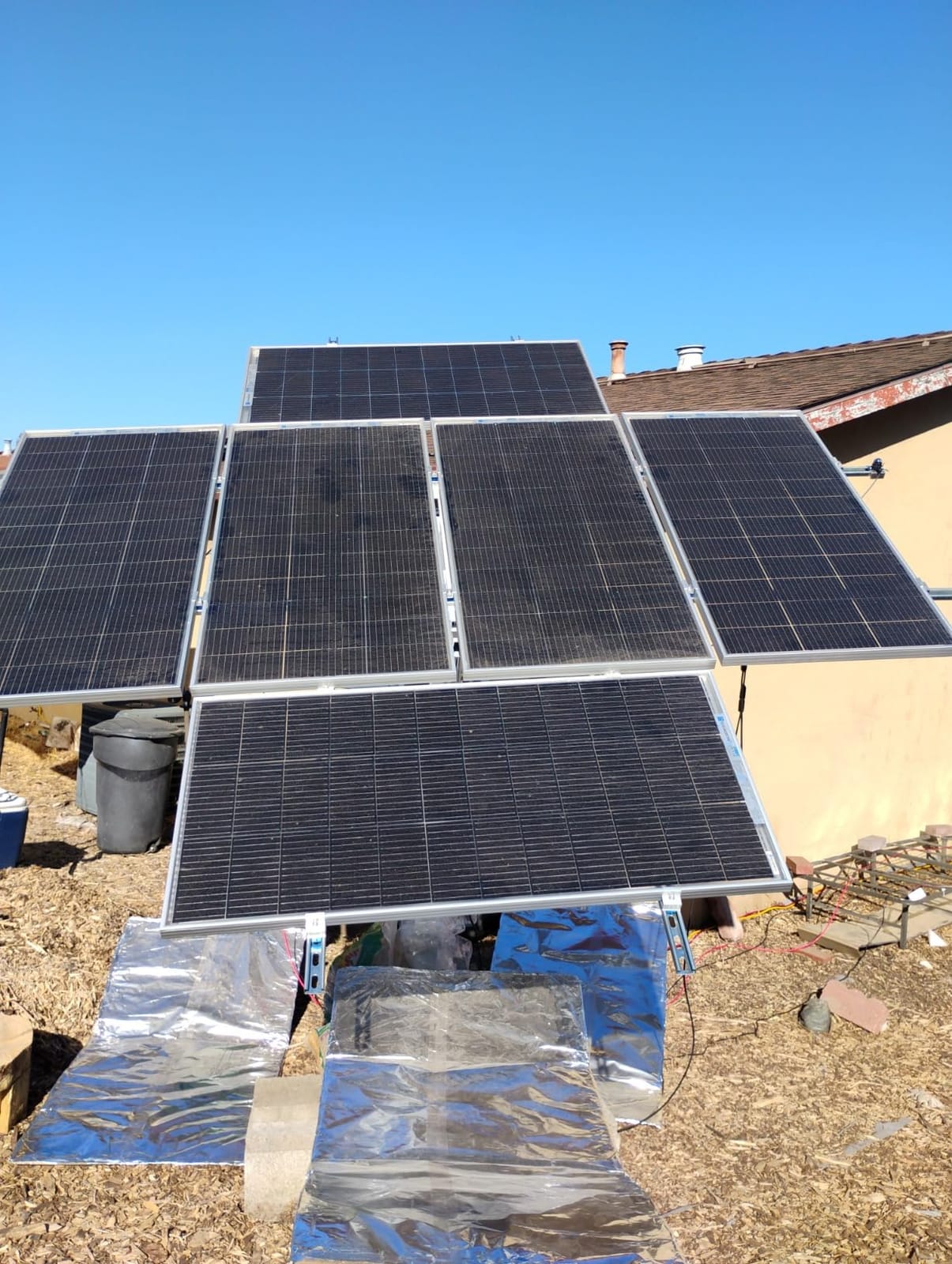 [Ultra] ECO-WORTHY 1200W 24V 5.52KWH Lithium Battery Solar System Off Grid:6pcs 195W Solar Panels+2Pcs 12.8V 280Ah Lithium Battery+60A MPPT Charge Controller+3000W Pure Sine Wave Inverter customer photo 1