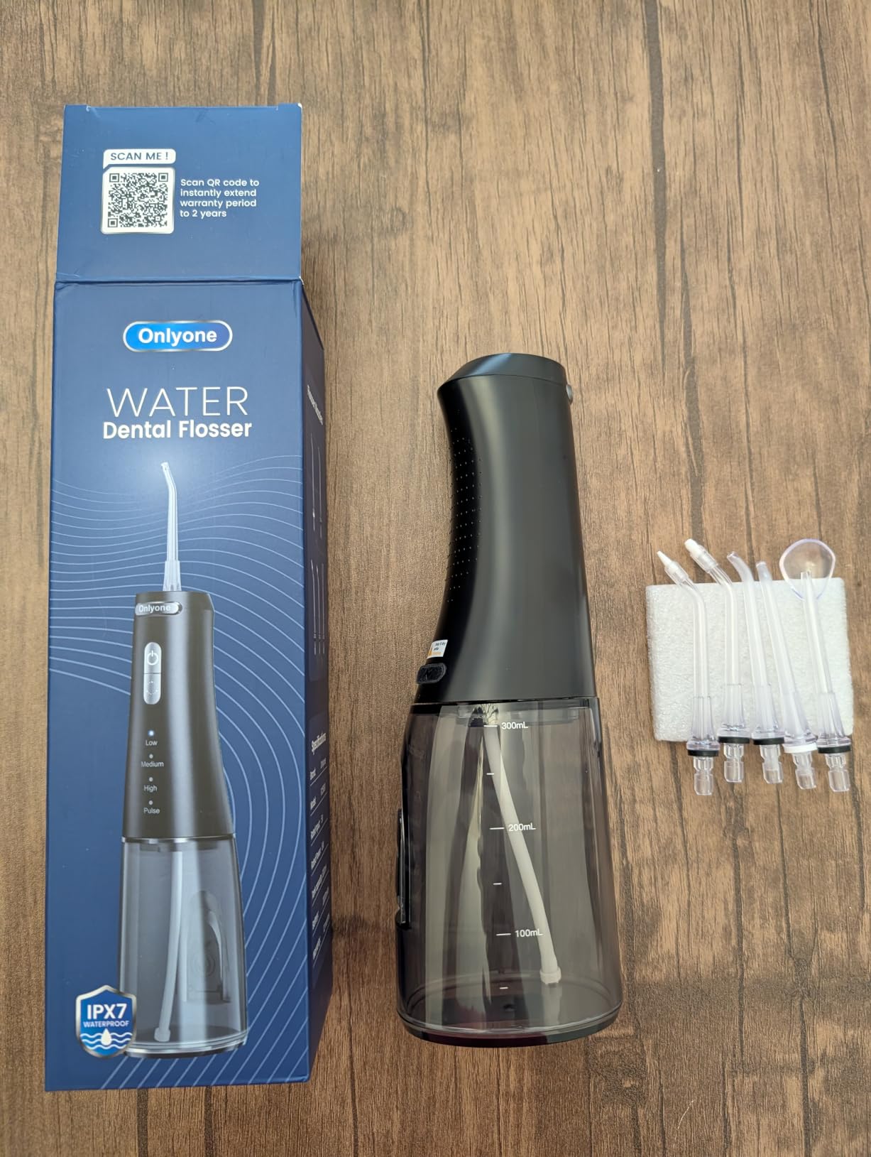 Onlyone Water Flosser with Adjustable Water Pressure for Daily Oral Care customer photo 1