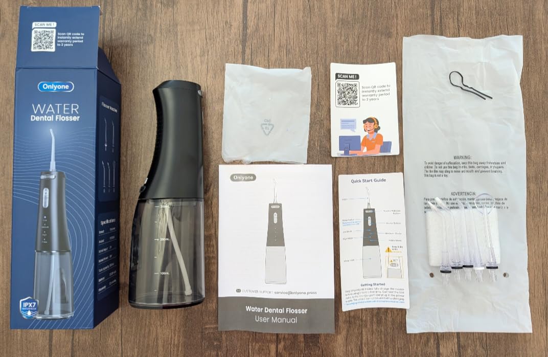 Onlyone Water Flosser with Adjustable Water Pressure for Daily Oral Care customer photo 2