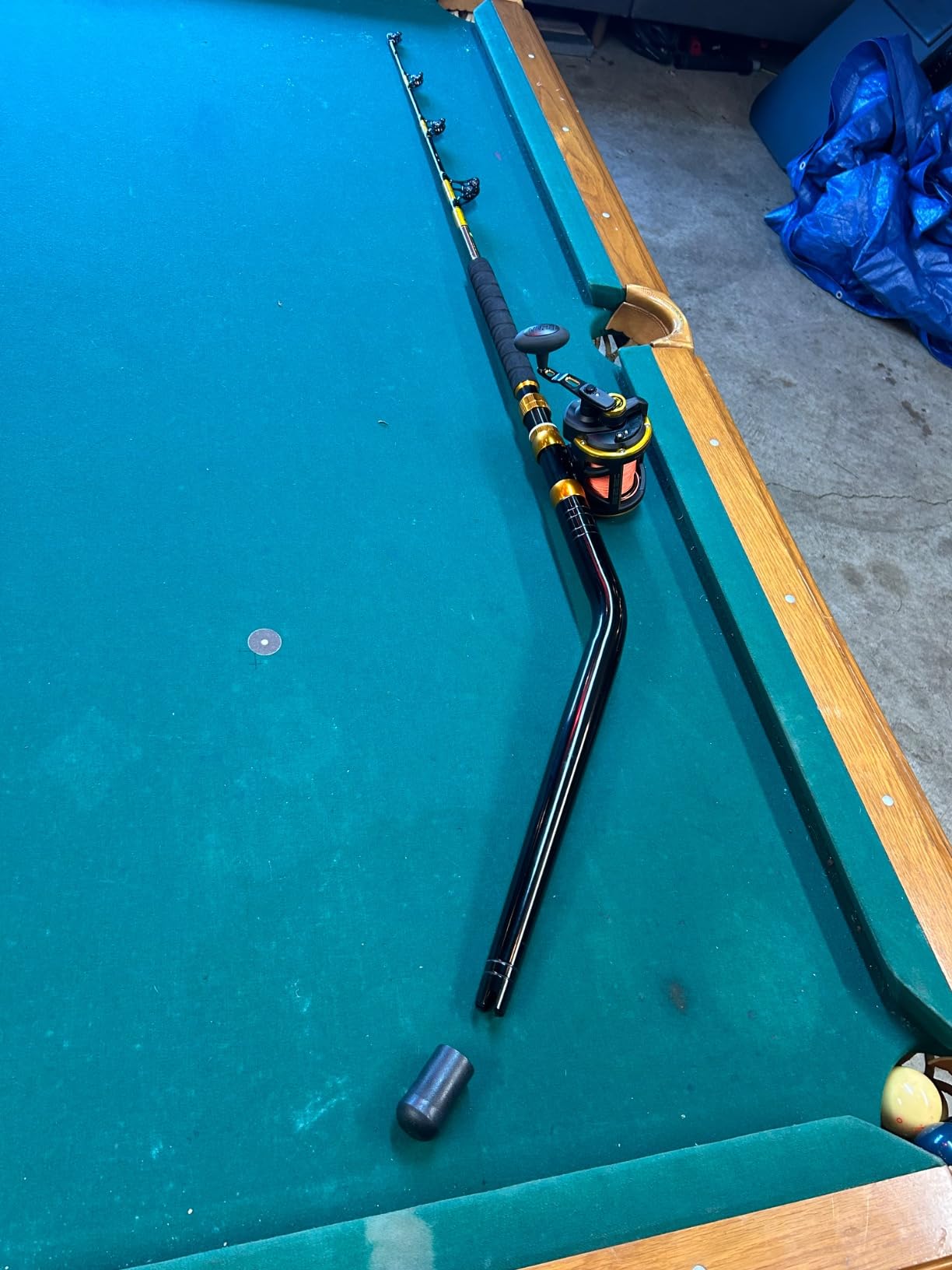 Offshore Trolling Rod Saltwater Big Game Boat Fishing Rod Heavy Duty Roller Rod customer photo 1