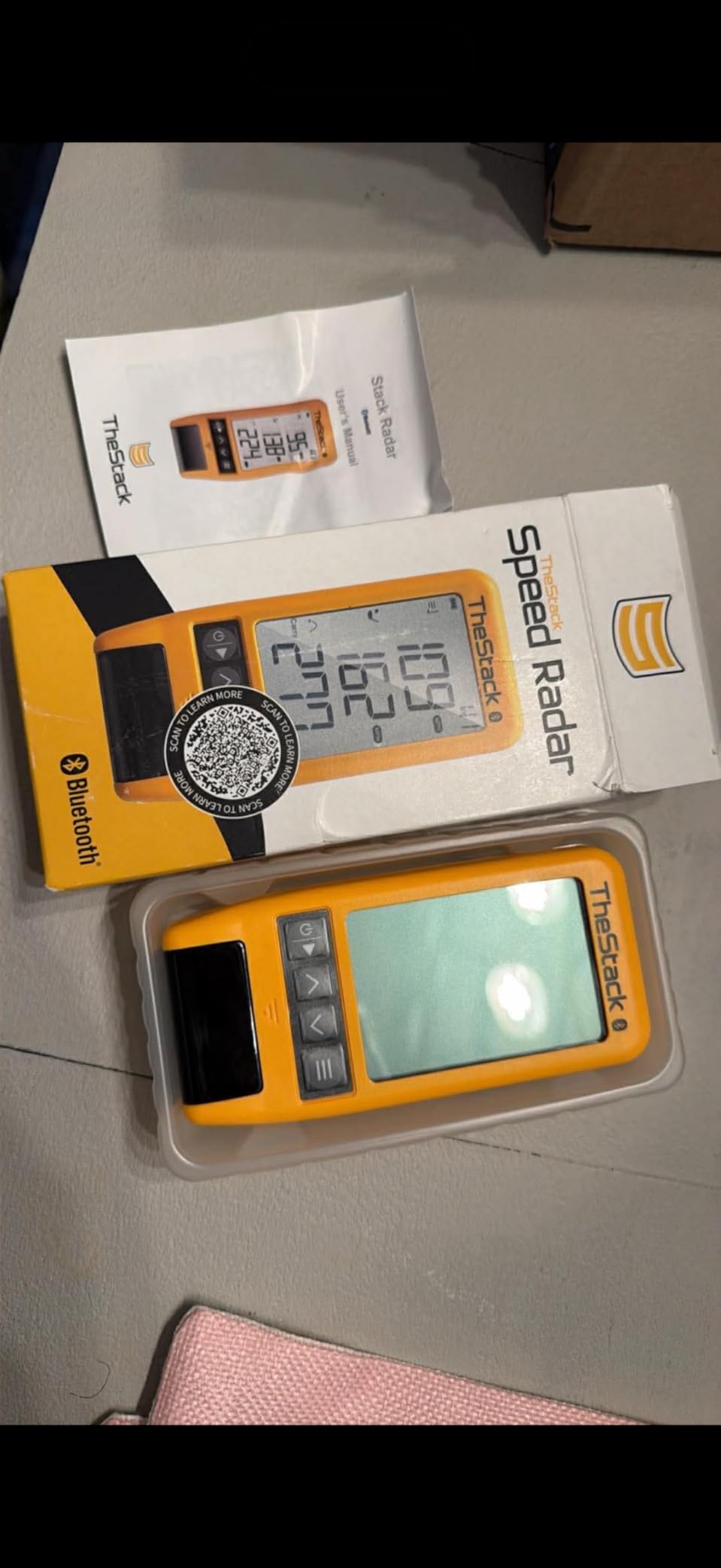 TheStack Radar | Golf Launch Monitor | App-Based Training System and Golf Swing Analyzer | Trainer Golf Swing Training Aid customer photo 1