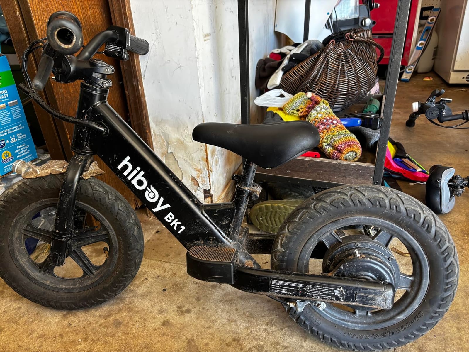 Hiboy BK1 Kids Electric Balance Bike, Ages 3-5, 12-Inch Tires, UL 2272 | Two speed modes at 5.6 and 9 MPH, adjustable seat and up to 4.9-mile range customer photo 1