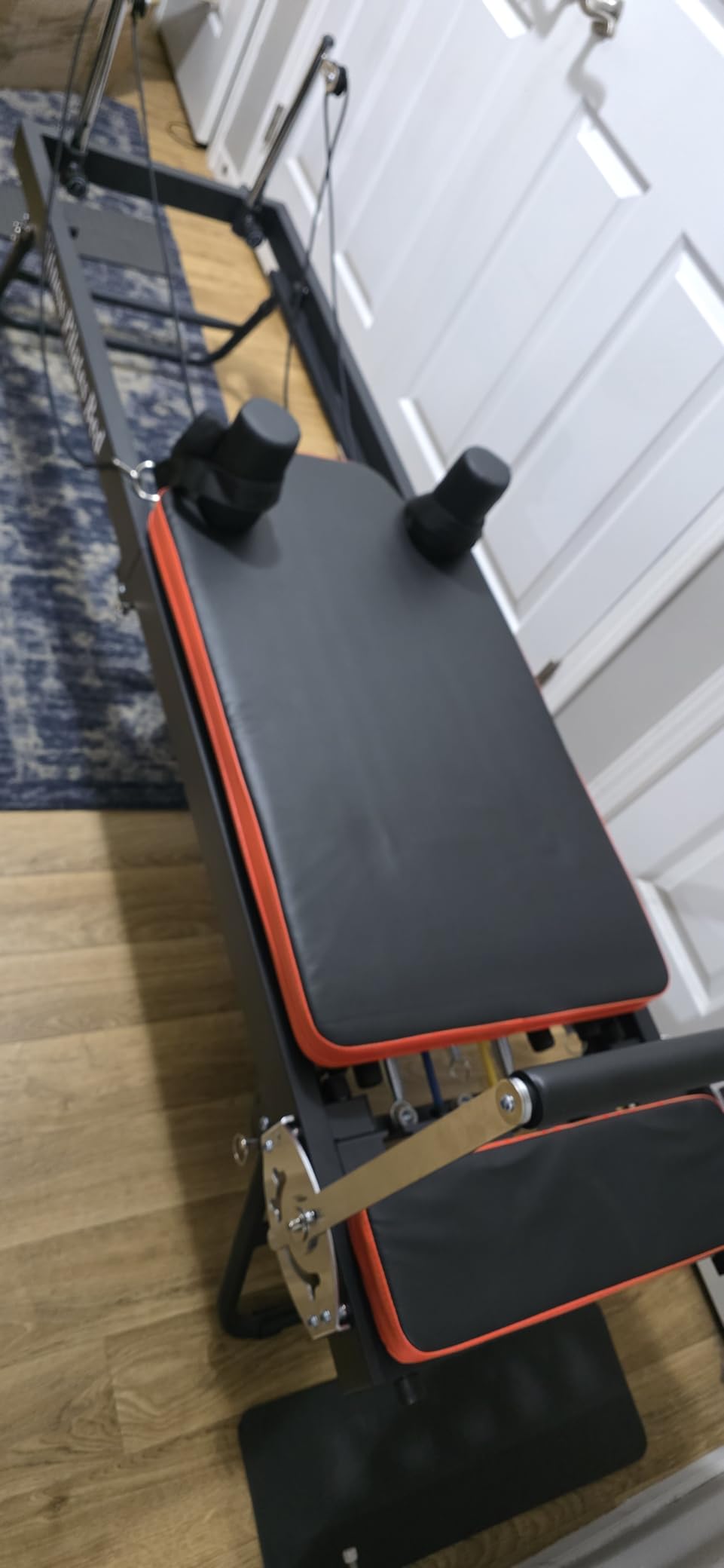 Dpiolrcag Foldable Pilates Machine & Equipment for Home Use and Gym Workout, Suitable for Advanced and Beginners Users, Up to 250 lbs Weight Capacity customer photo 1