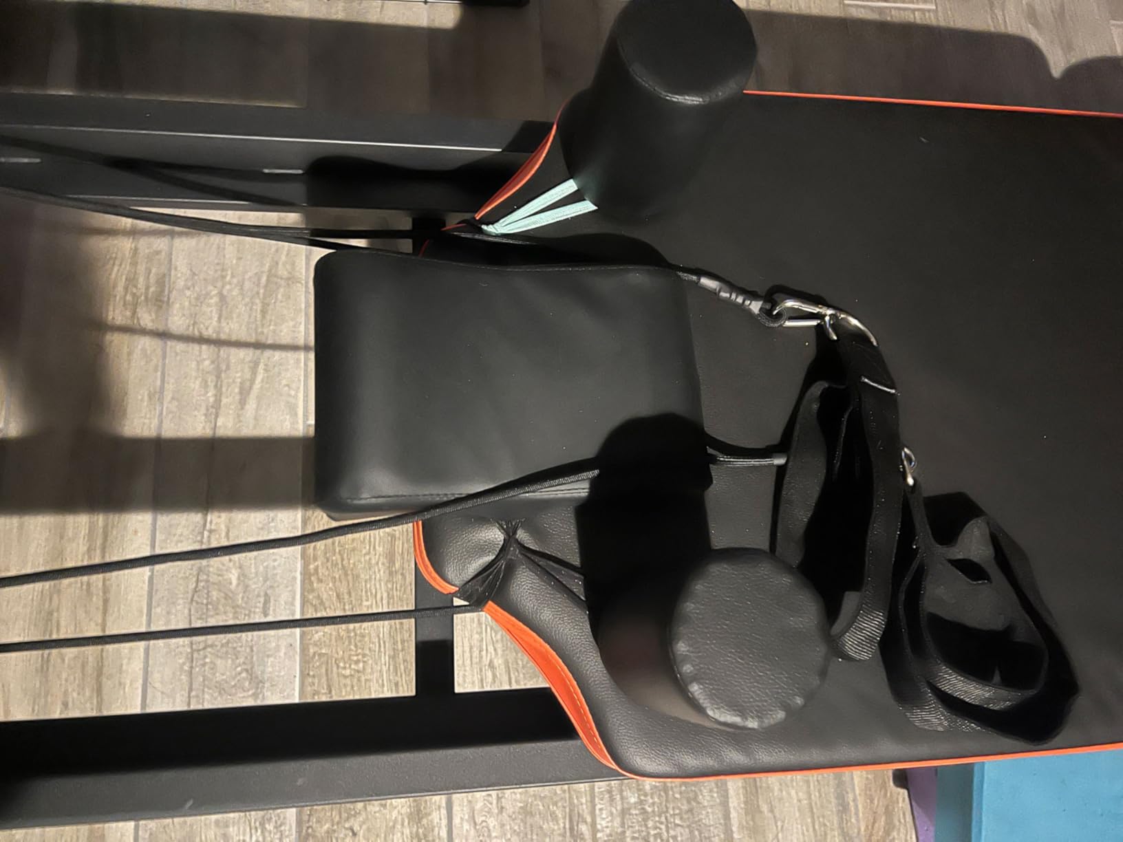Dpiolrcag Foldable Pilates Machine & Equipment for Home Use and Gym Workout, Suitable for Advanced and Beginners Users, Up to 250 lbs Weight Capacity customer photo 2