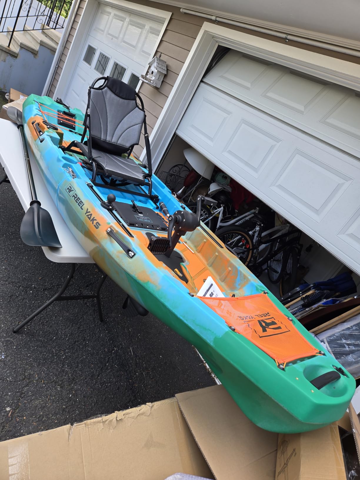 Reel Yaks Radar Modular Fishing Kayak, 10ft, 430 lbs Capacity customer photo 2