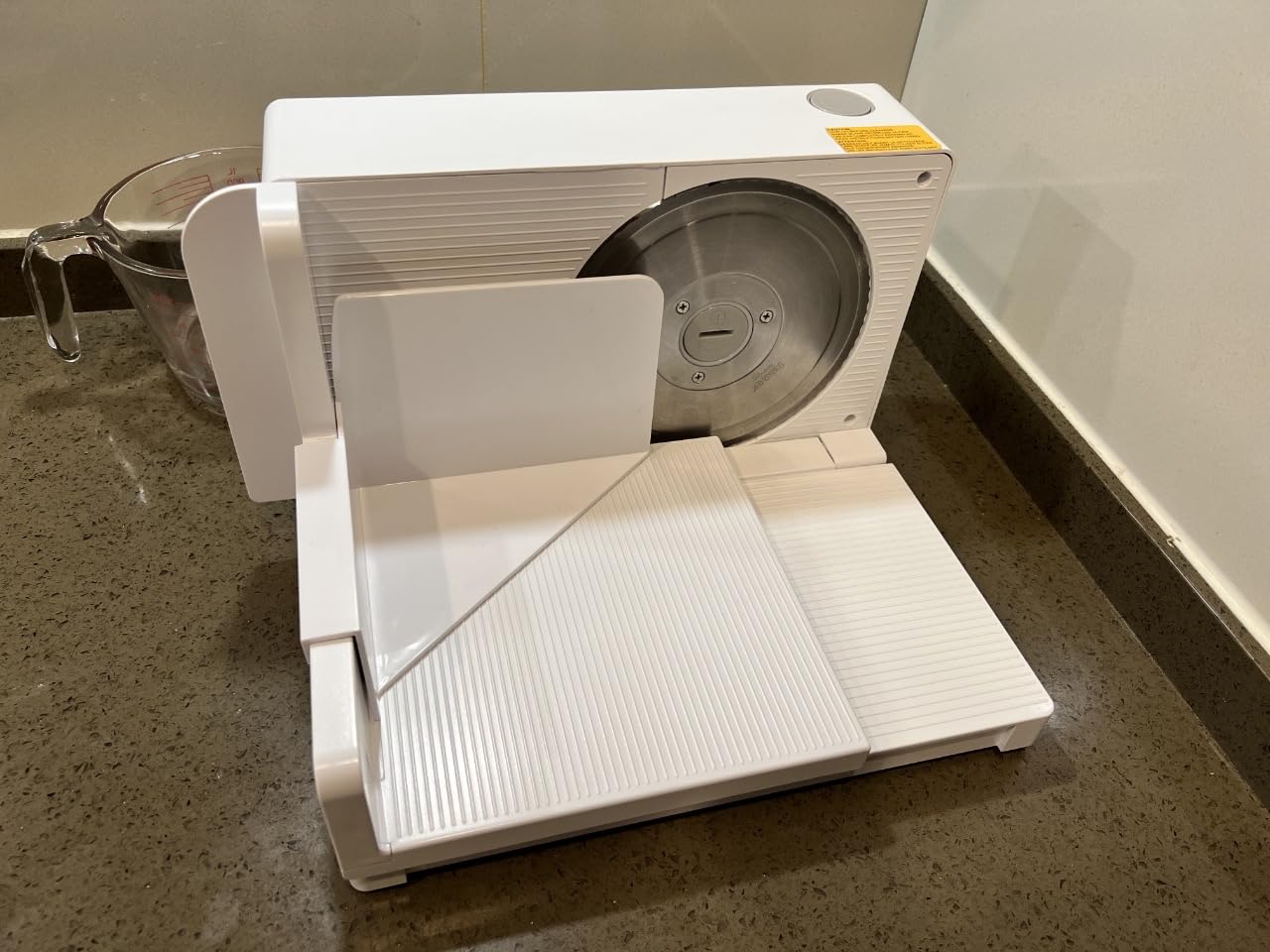Foldable Meat Slicer, Electric Food Slicer with RSG 6.7