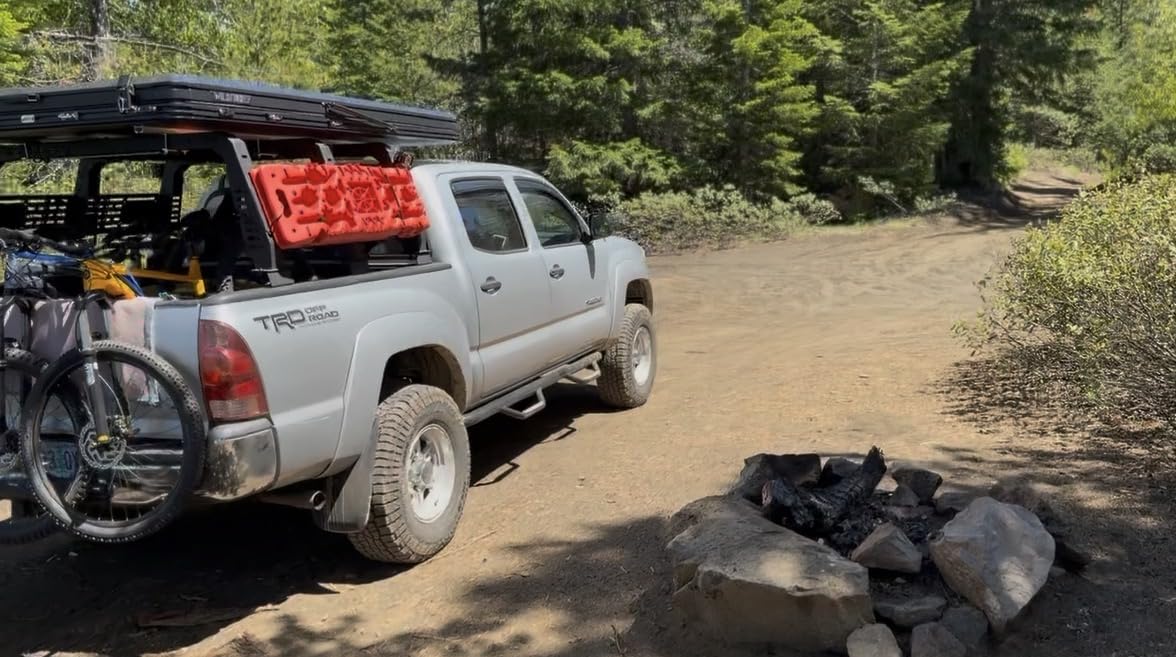 Nilight Recovery Off-road Traction Boards with Jack Lift Base 2 Pcs Red | Emergency Tire Ladder Mats For 4WD 4X4 Mud Sand Snow with 2PCS Mounting Kit, Carry Bag, 2 Leashes customer photo 2