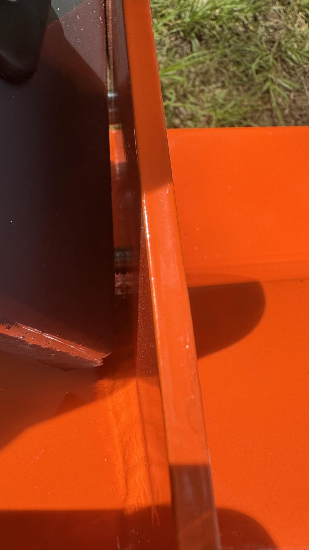 MechMaxx 60'' inch PTO Powered 3 Point Standard Duty Flail Mower for 15-35hp Tractor, NOT Suitable for Quick Hitch, Model EFS60 Orange customer photo 1