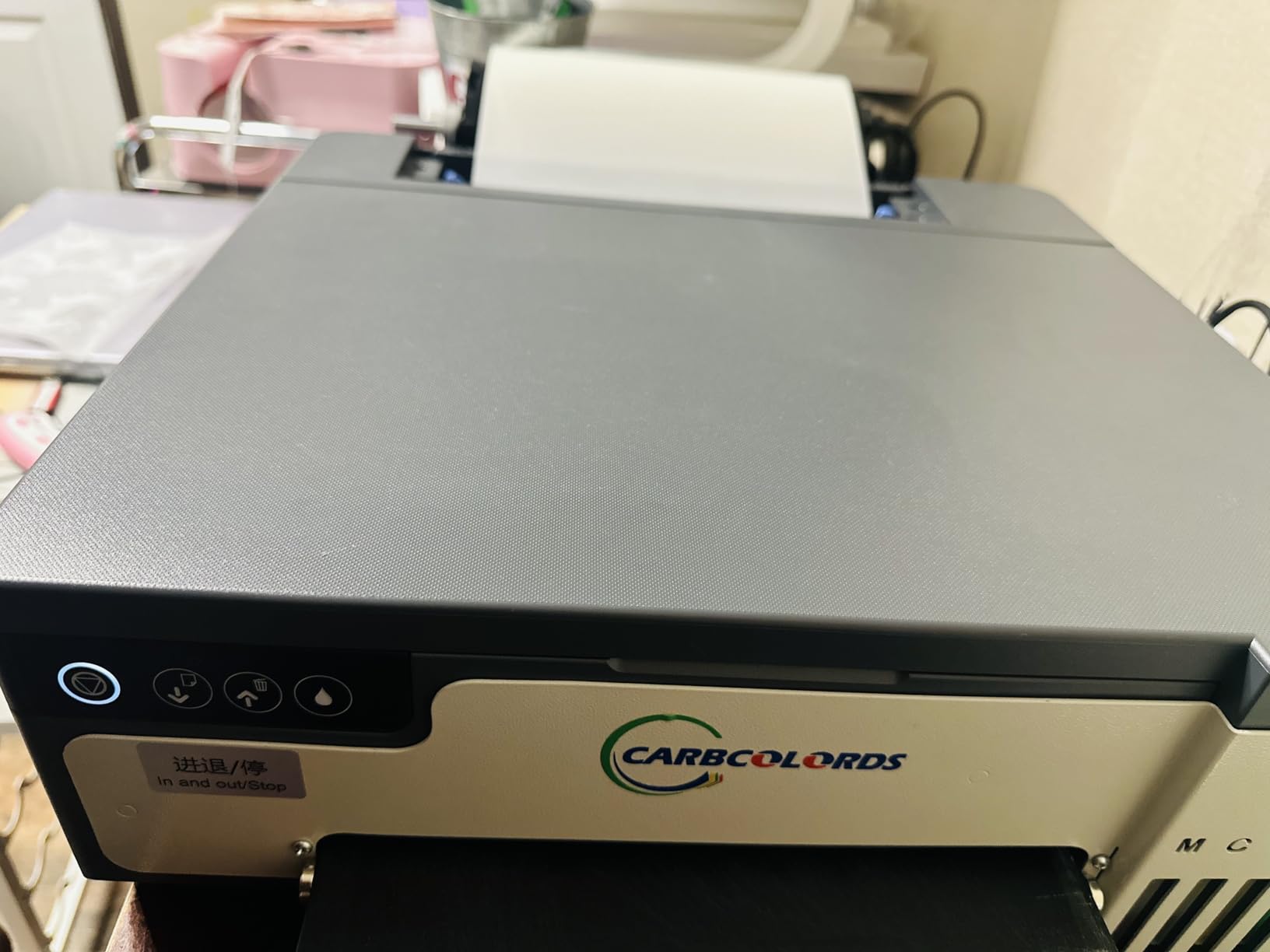 A4 DTF Printer with Oven Starter Bundle, White Ink Mixing, Roll Feeder, Ink, Film and Powder customer photo 1