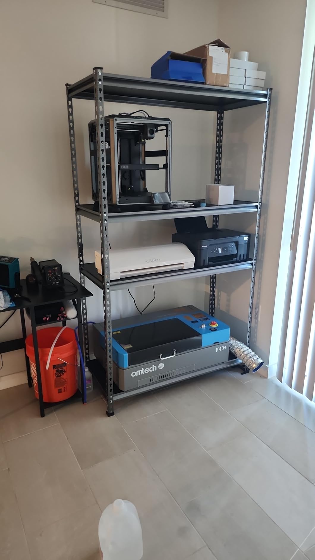 OMTech K40+ 45W CO2 Laser Engraver, 12
