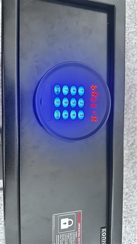 KornerBatl 19.4 lb Hotel & Dorm Safe Box with Admin Password, Laptop Safe | Guest & Admin Passwords, Silent Mode, Hidden Password Entry, Backlit Keypad and Type-C Emergency Unlock for Flexible Use customer photo 1
