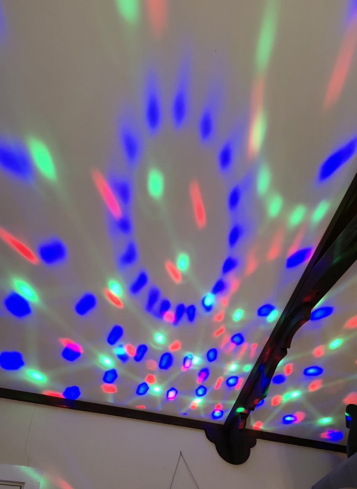 Sound Activated Party Lights with Remote Control Dj Lighting, Disco Ball Light Projected Effect Dancing Lights, Strobe Lamp for Parties Supplies Birthday Christmas Bar KTV Decorations -3-Pack customer photo 1
