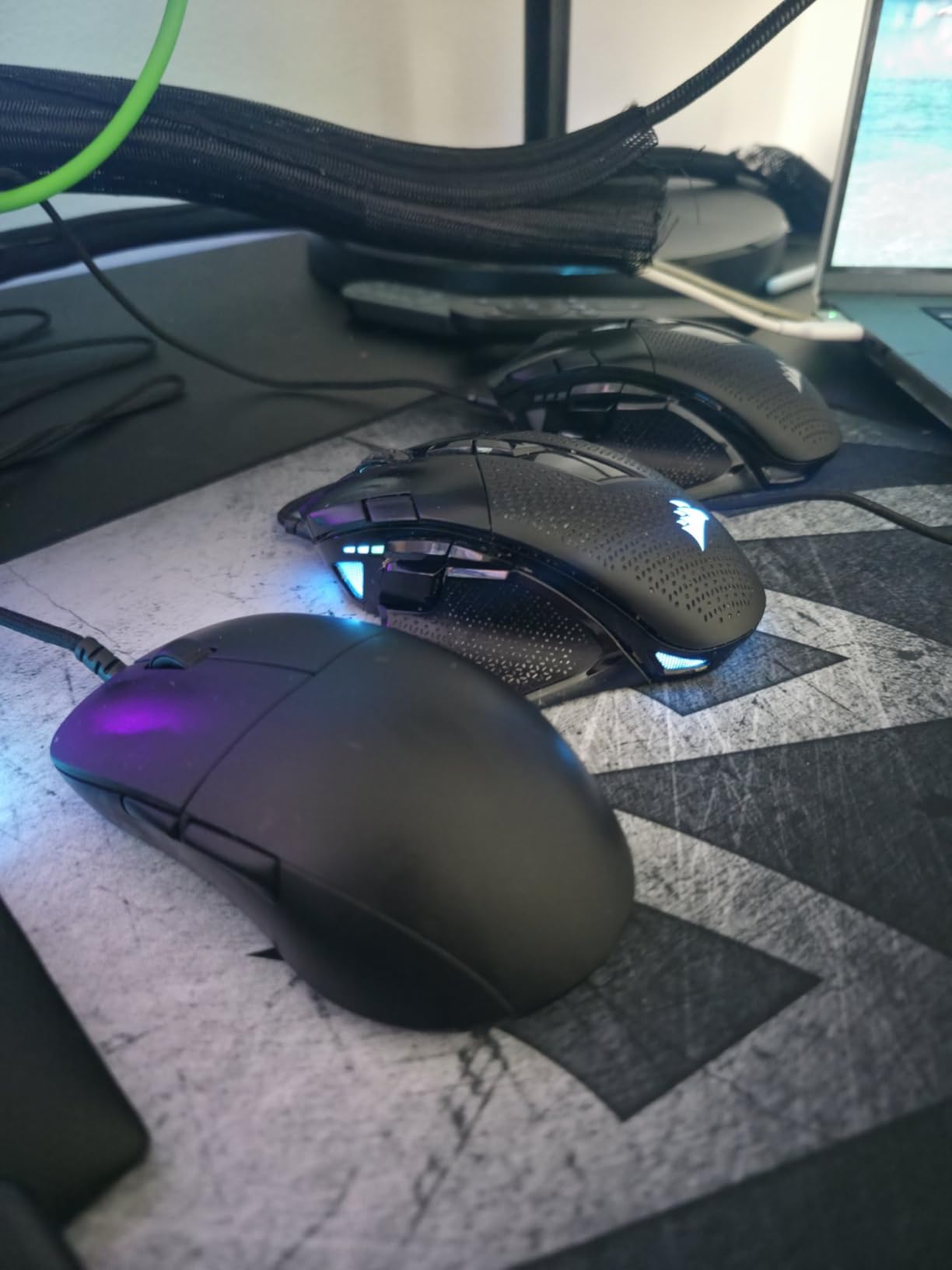 ENDGAME GEAR XM2 8k Gaming Mouse - 8000Hz Polling Rate, Kailh GX Switches, PixArt PAW3395 Sensor, Ultra-Light 52 g, White Frost Edition customer photo 1