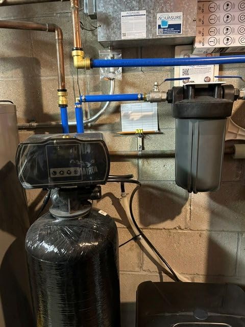 Aquasure Harmony Series 40,000 Grains Whole House Water Softener with High Performance Automatic Digital Metered Control Head | Reduces Hardness & Minerals | Improve Water Quality | for 3-4 bathrooms customer photo 1