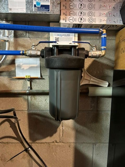 Aquasure Harmony Series 40,000 Grains Whole House Water Softener with High Performance Automatic Digital Metered Control Head | Reduces Hardness & Minerals | Improve Water Quality | for 3-4 bathrooms customer photo 2