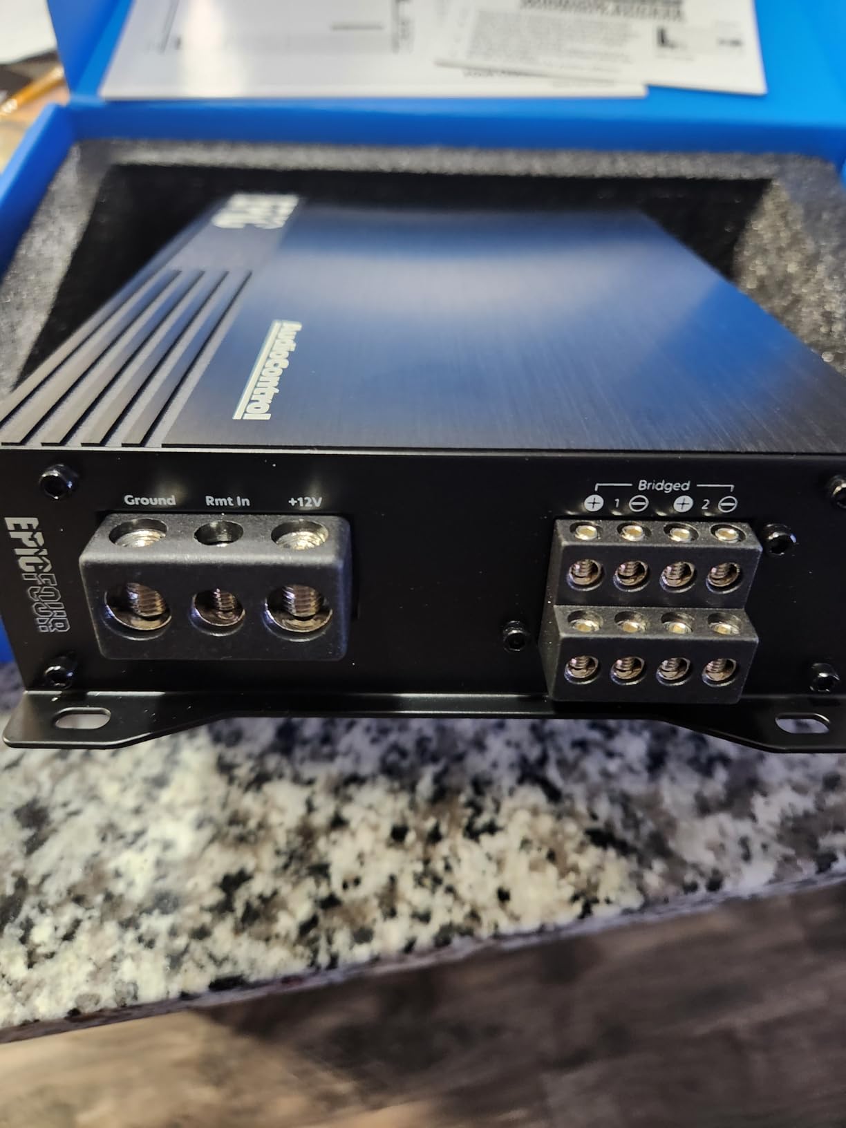 AudioControl EPICFOUR 4-Channel Amplifier Car Audio 800W RMS, Compact Digital Class D, High/Low Pass Crossover, RCA Line Level Inputs customer photo 1