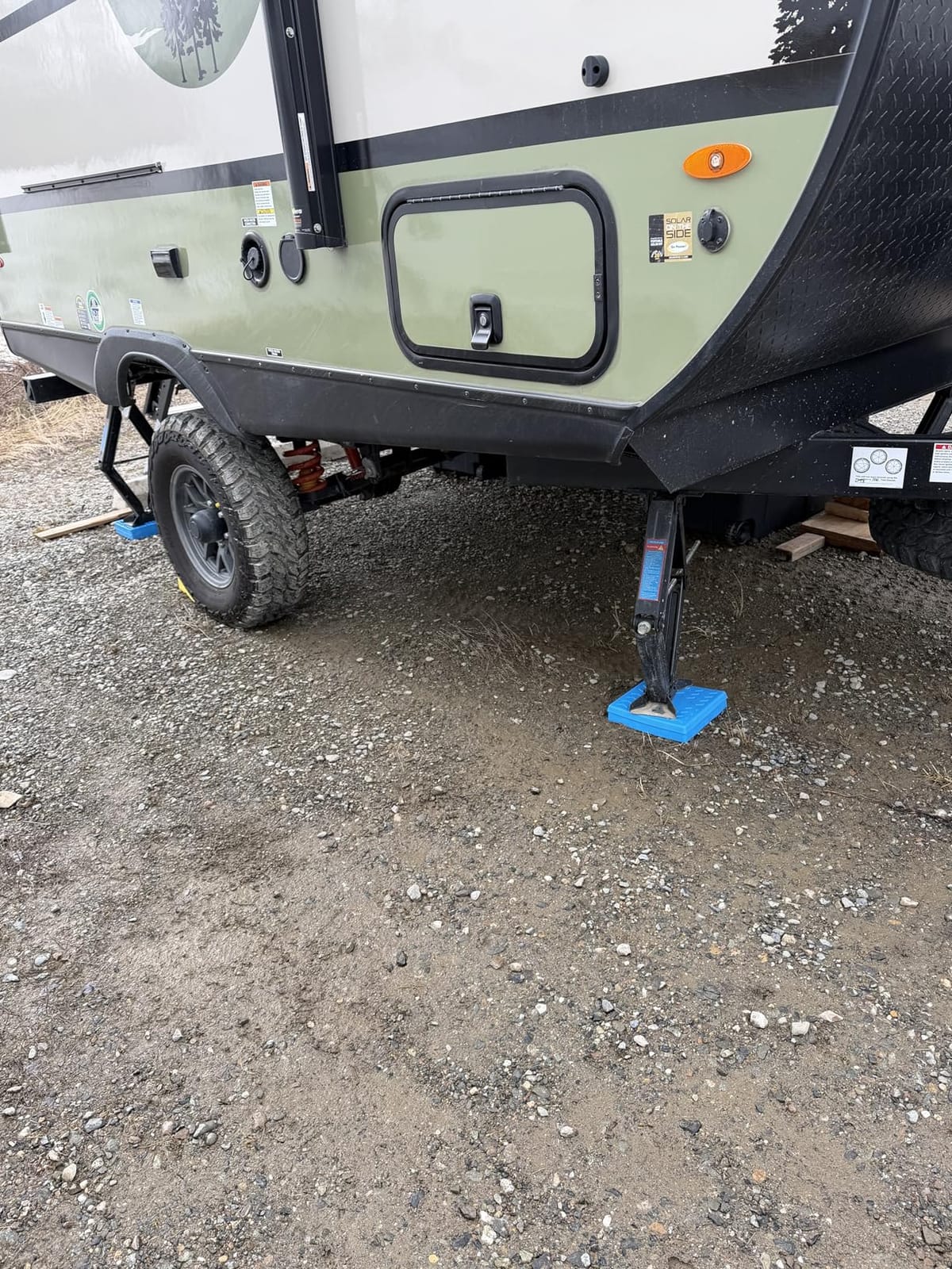 RVMATE 12 Pack RV Leveling Blocks, Camper Trailer Leveling Blocks - Levelers for RVs, Single and Dual Wheels customer photo 2