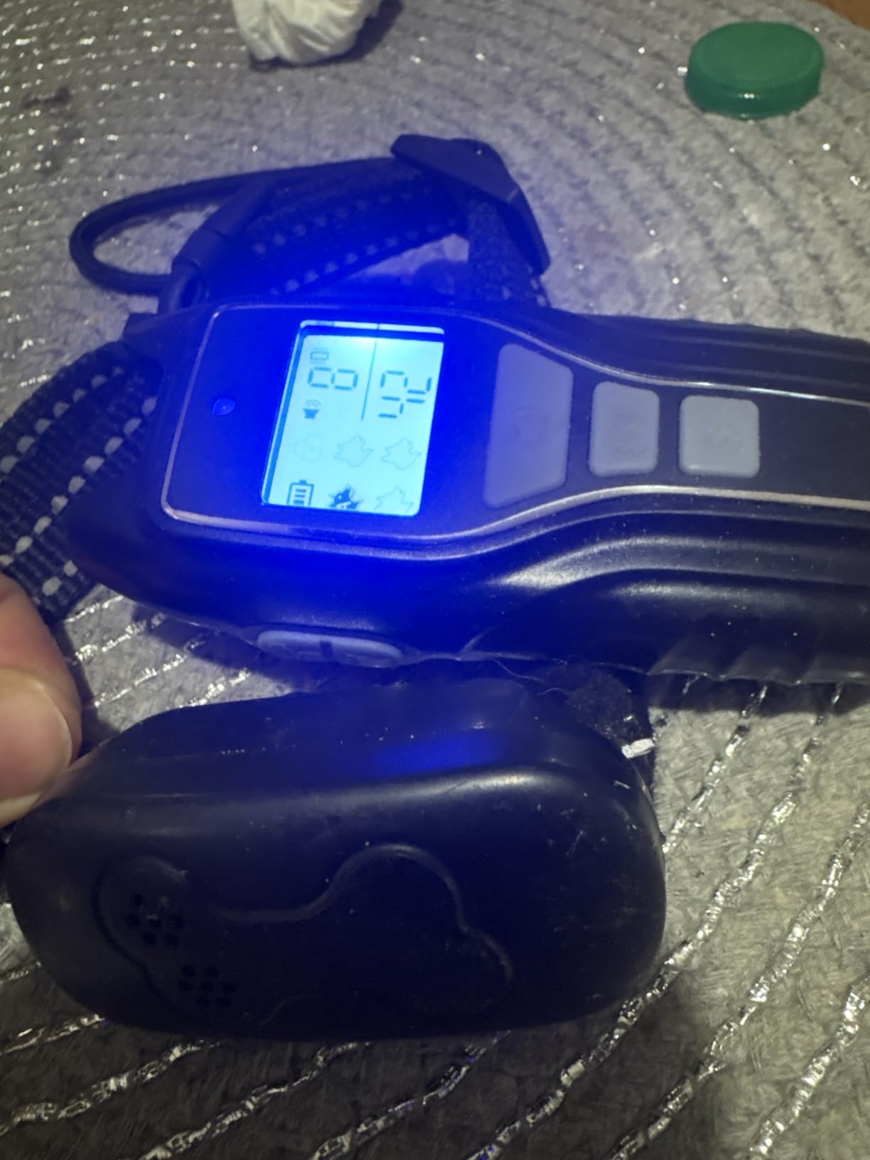 Dog Shock Collar with Remote Control - Rechargeable Dog Training Collar, IPX7 Waterproof E Collar for Dogs with 4 Safe Modes Flashlight Beep Vibration Shock Ideal for All Dog Sizes (8-150lbs) customer photo 1
