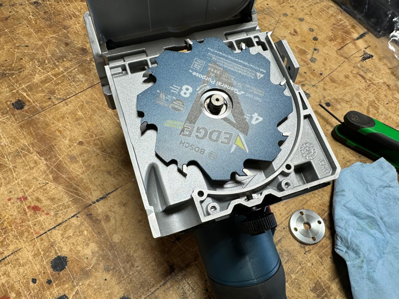 BOSCH GFF18V-086N 18V Brushless Biscuit Joiner - Cordless Woodworking Tool for Accurate Joints, Adjustable Cutting Depth, Dust Extraction Port, Ergonomic Design for Cabinetry & Furniture Making customer photo 1