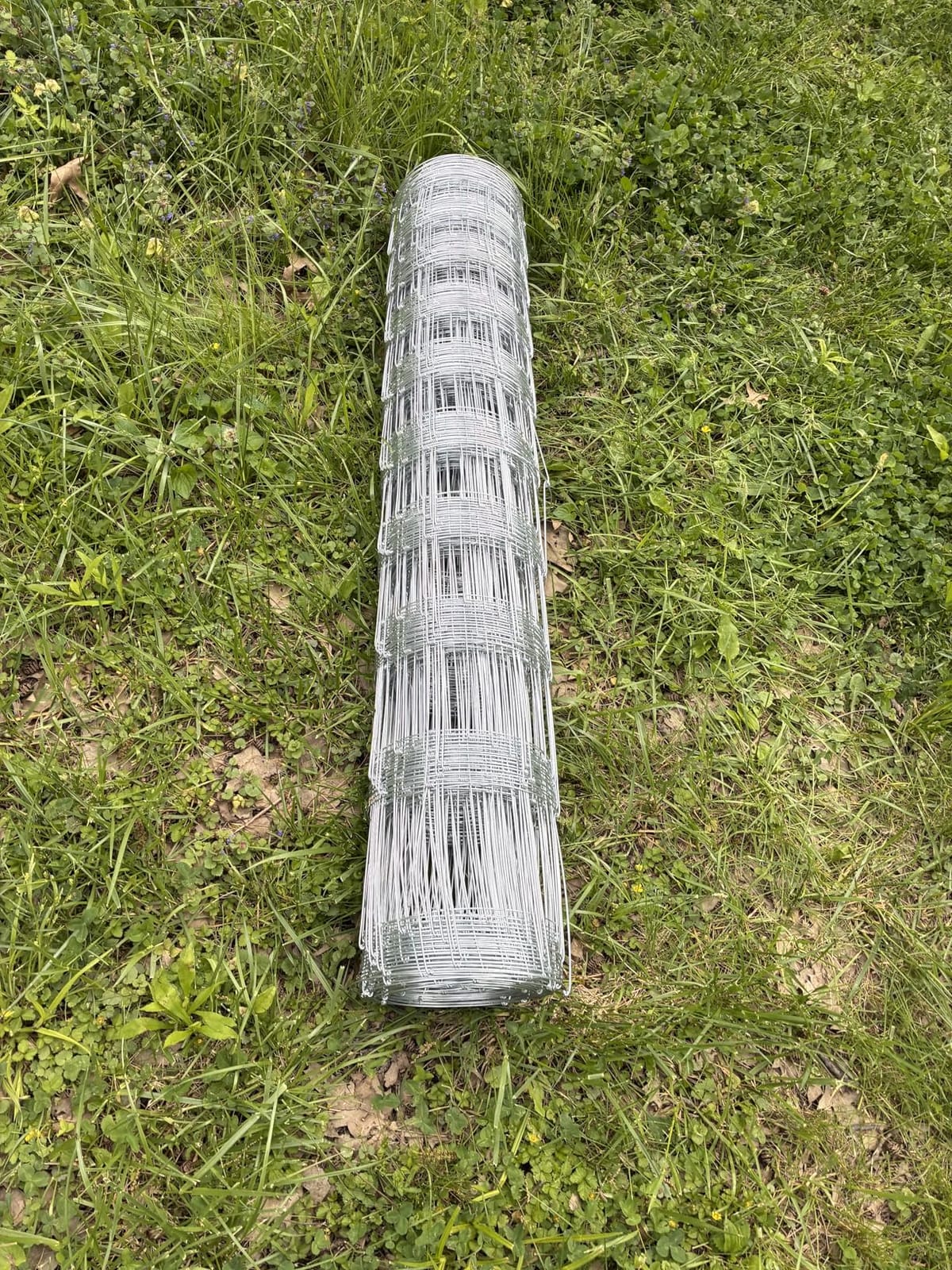 Farm Fence 6ft x 100ft Heavy Zinc Coating Field Wire Fencing, Galvanized Livestock Deer, Goat Fence, Hog Wire Fencing Used to Yard and Garden customer photo 2