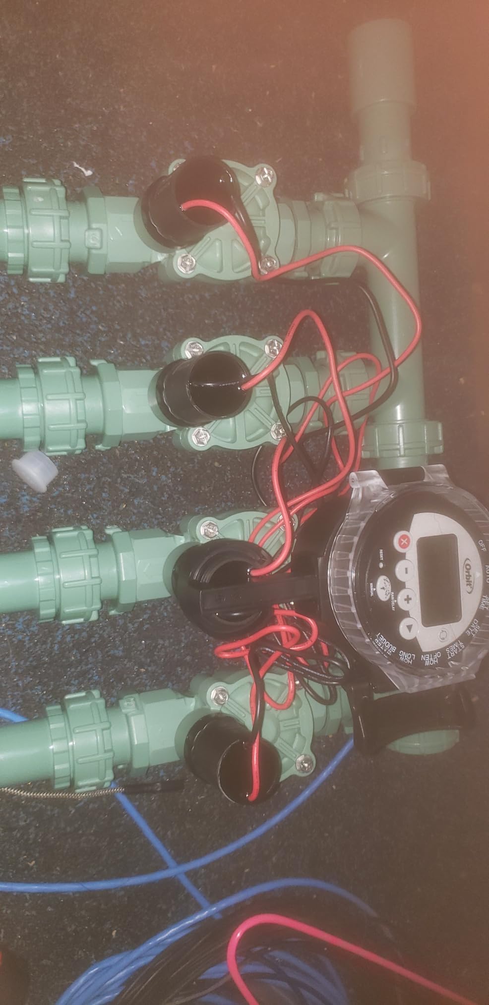 Orbit 4-Valve Heavy Duty Preassembled Sprinkler Manifold - 57257 customer photo 2