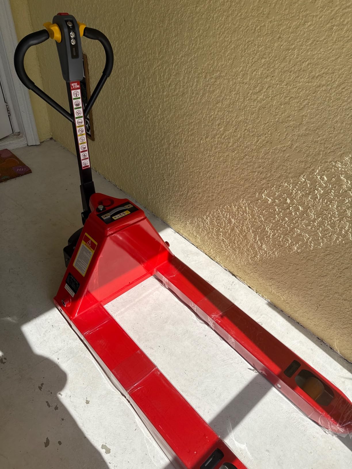 Full Electric Power Pallet Jack - Standard Duty Pallet Truck 3300 Lb Capacity, 48
