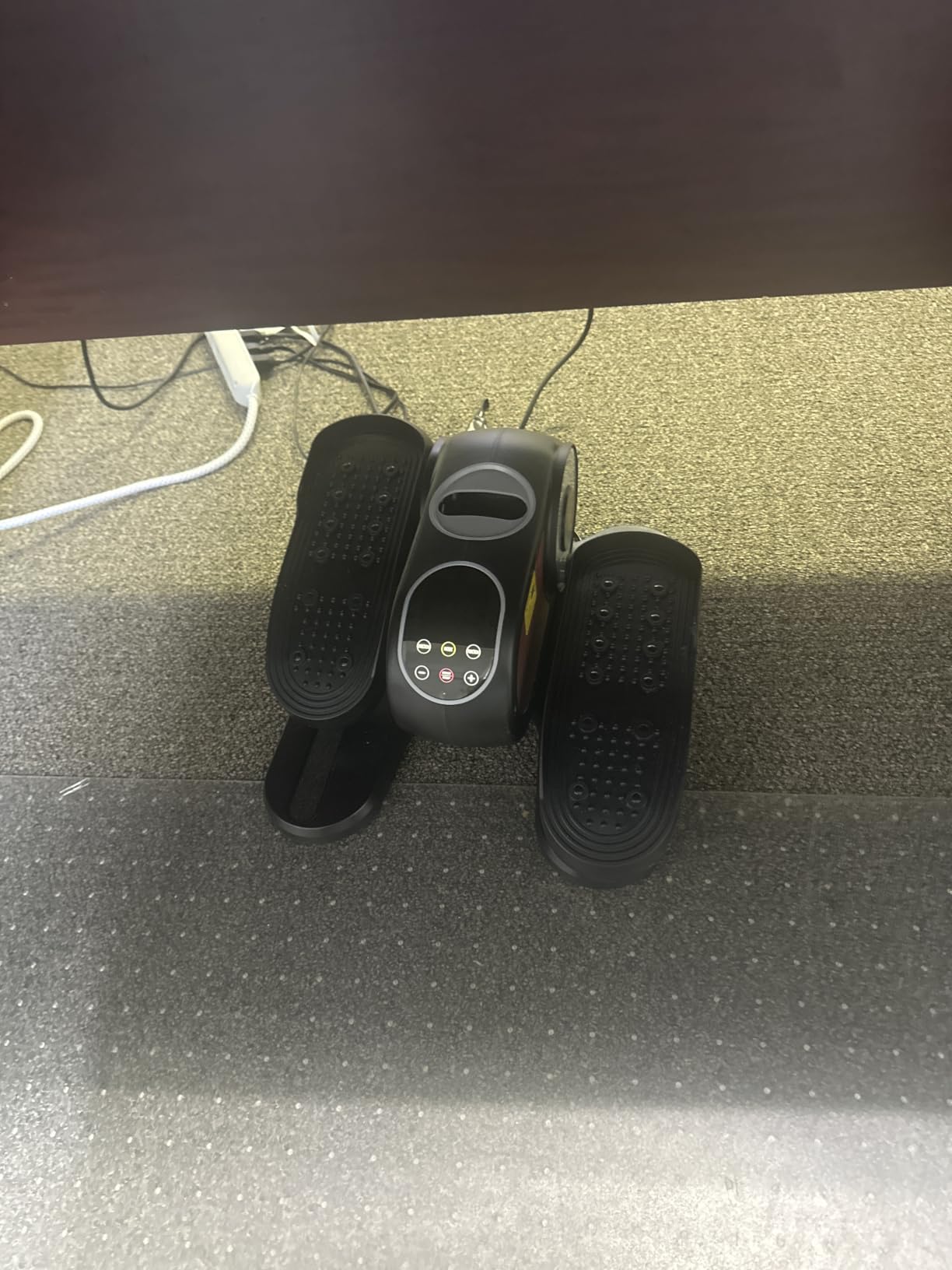 MERACH Under Desk Elliptical, Leg Exerciser While Sitting for Seniors customer photo 2