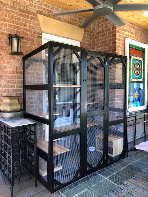 FunXplore Large Catio Outdoor Cat Enclosure Window 73
