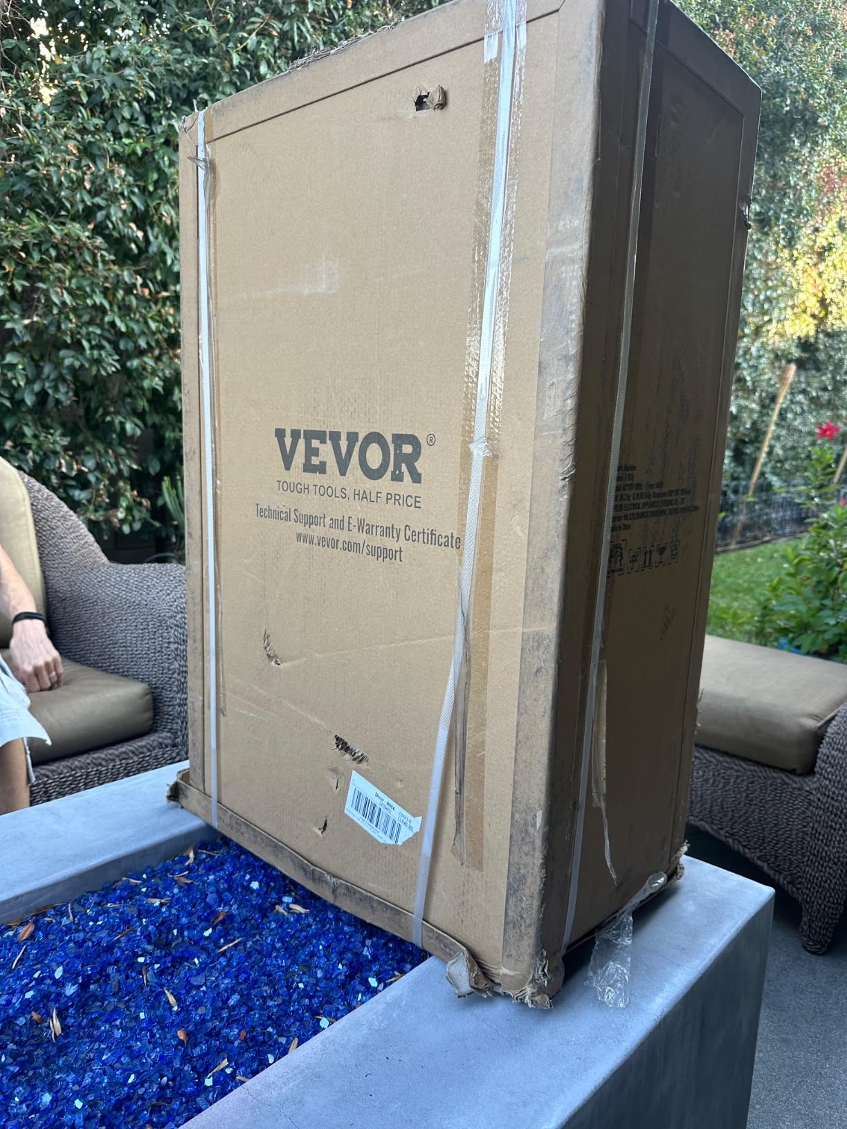 VEVOR Commercial Slushie Machine, 15Lx2 Double Tank Margarita Machine, 120 Cups Stainless Steel Margarita Smoothie Frozen Drink Machine, Slushy Machine for Party Restaurants Cafe Bars customer photo 1