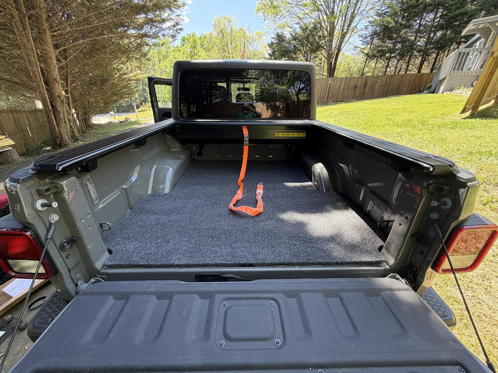 ONINE Low Profile Pull-Lock-Go Retractable Hard Tonneau Cover Custom fit 2015-2026 Chevy Colorado, GMC Canyon 5ft Bed (61.7