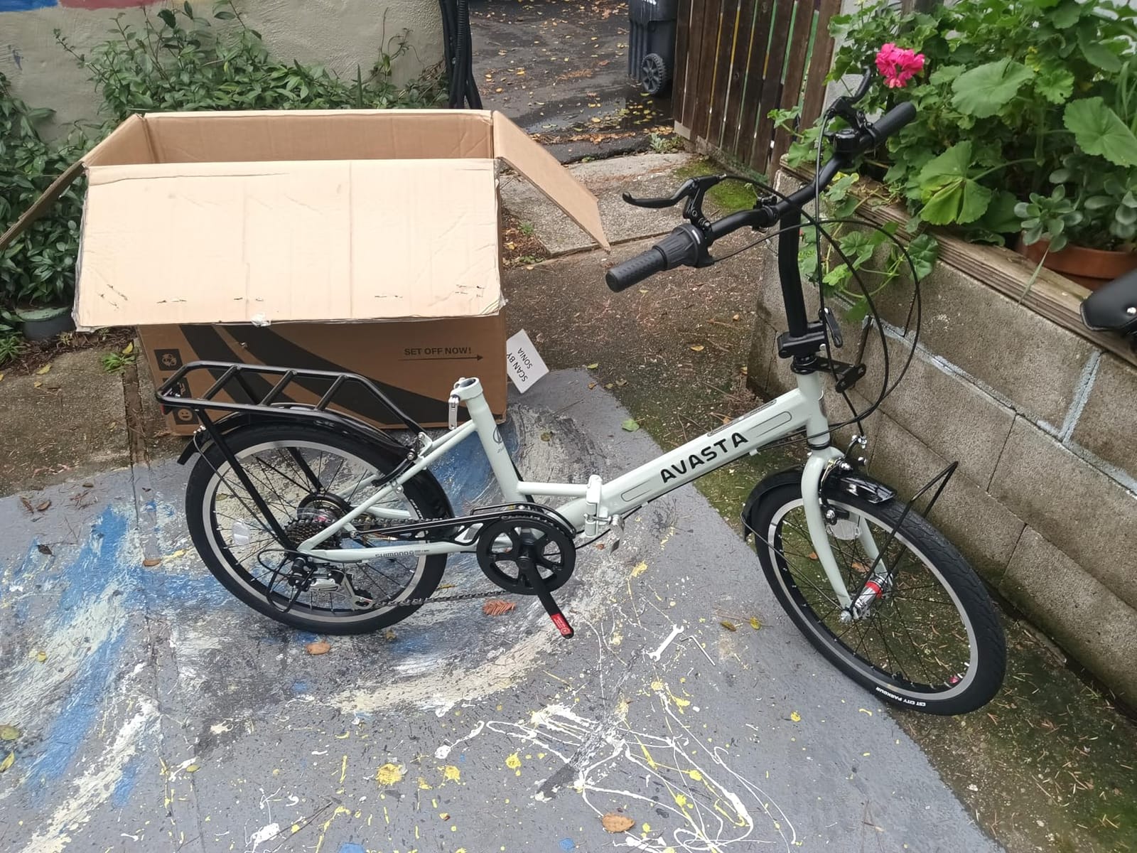 AVASTA Quartet Folding Bike, 20/24 Inch, 7-Speed, Dual Brakes | Folds in seconds customer photo 1