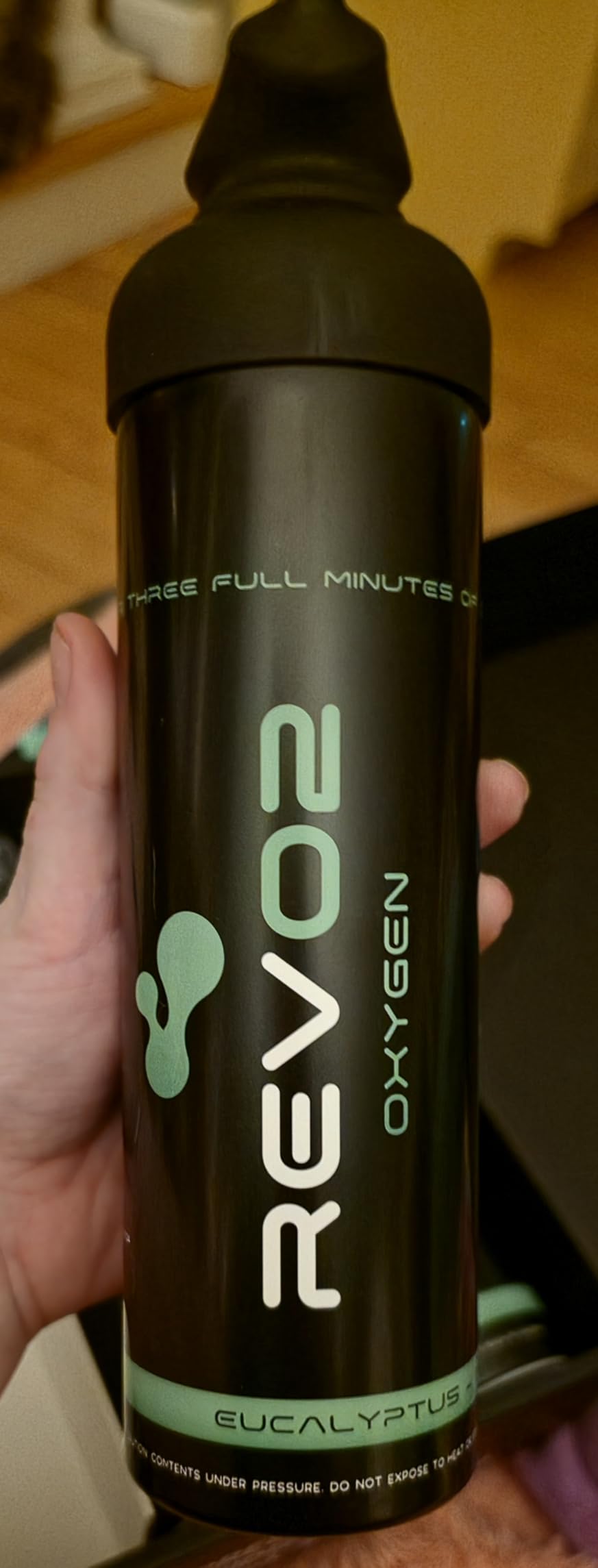 Oxygen Can | 98% Pure Portable Oxygen for Athletes, Recovery & Altitude Relief | 10L Canister with Zero-Leak Mouthpiece & Trigger Lock | Natural Energy Boost for Sports & Travel - Peppermint 2 Pack customer photo 1
