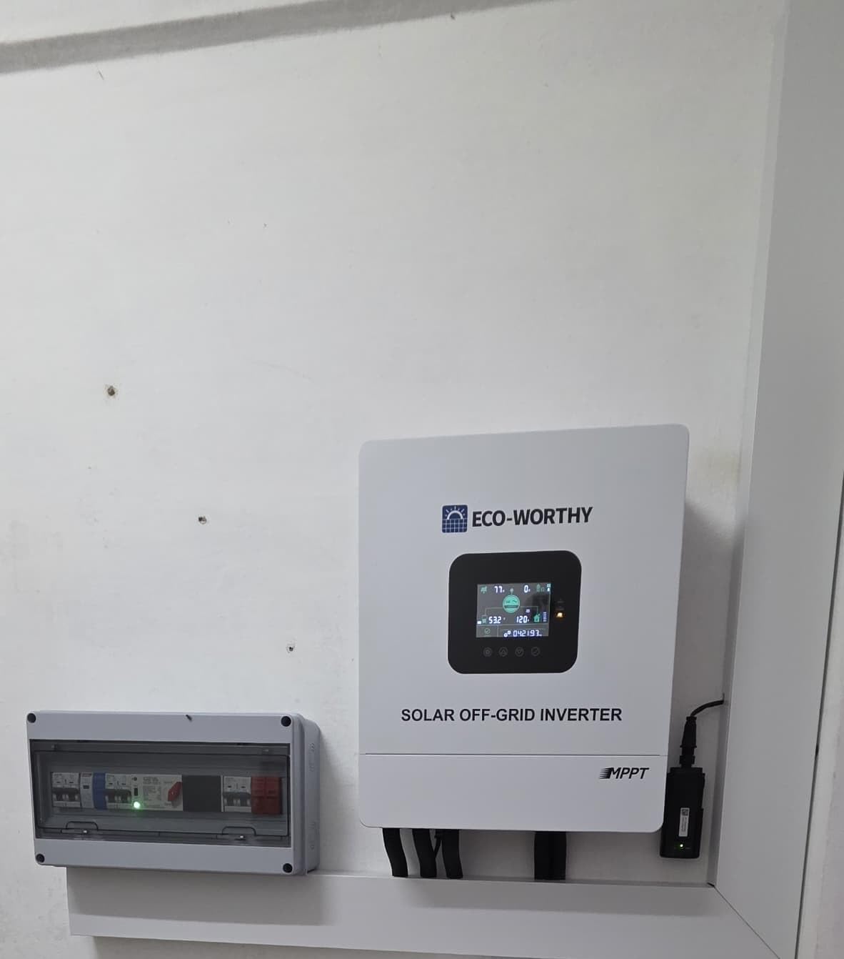48V Home Backup Power, 5120Wh LiFePO4 Battery, AC 5000W Inverter | ETL UL9540 AC & UL1741 & CEC Listed, 48V 100AH Lithium Server Rack Battery, APP Monitoring, For Emergency, Backup Power, Off-Grid customer photo 2