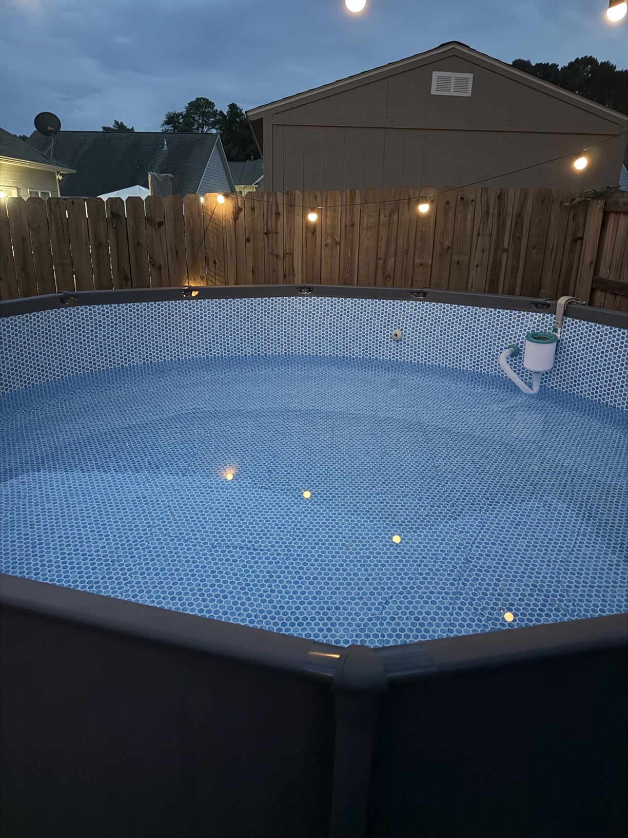 INTEX 26325EP 16ft X 48in Ultra XTR Frame Deluxe Above Ground Swimming Pool Set with 1500 GPH Sand Filter Pump, Removable Ladder, Ground Cloth, Pool Cover customer photo 2