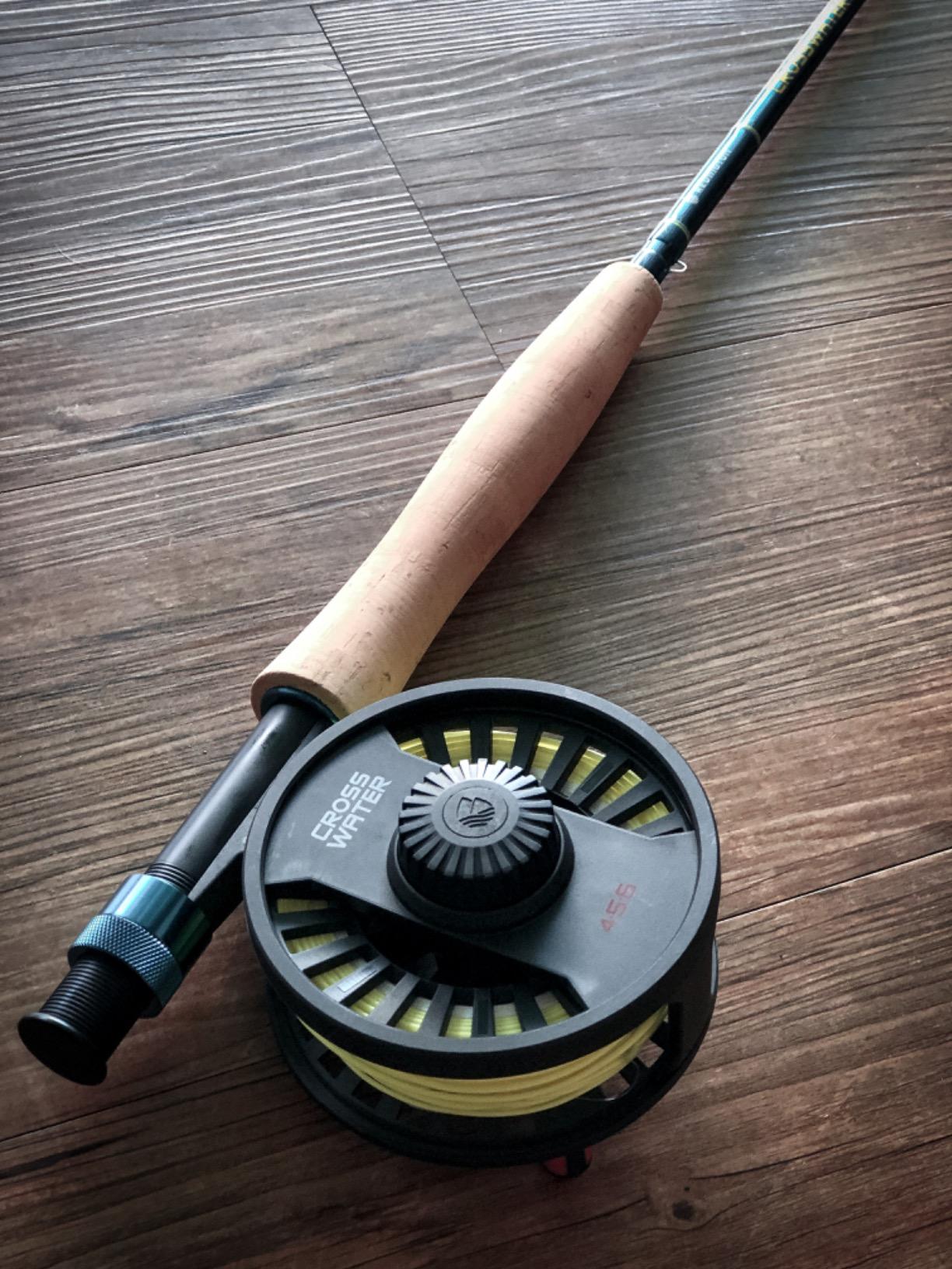 Redington Crosswater Fly Fishing Outfit – 4-Piece Fly Rod with Crosswater Reel, Rio Mainstream Fly Line & Zippered Travel Case – Complete Starter Kit customer photo 2
