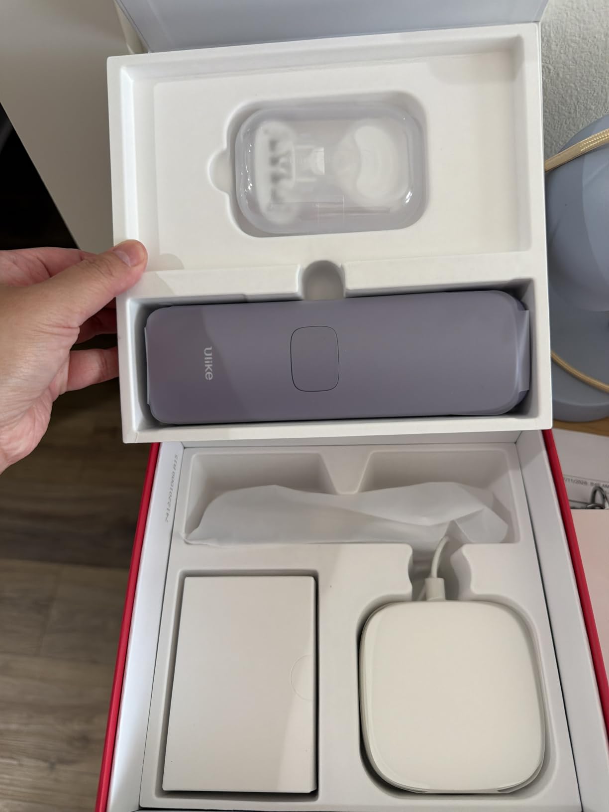 Ulike Laser Hair Removal Device Air 4 IPL - Ice Cool, Permanent Hair Reduction, Nearly Painless, USHR Mode, 10-min Sessions from Home customer photo 2