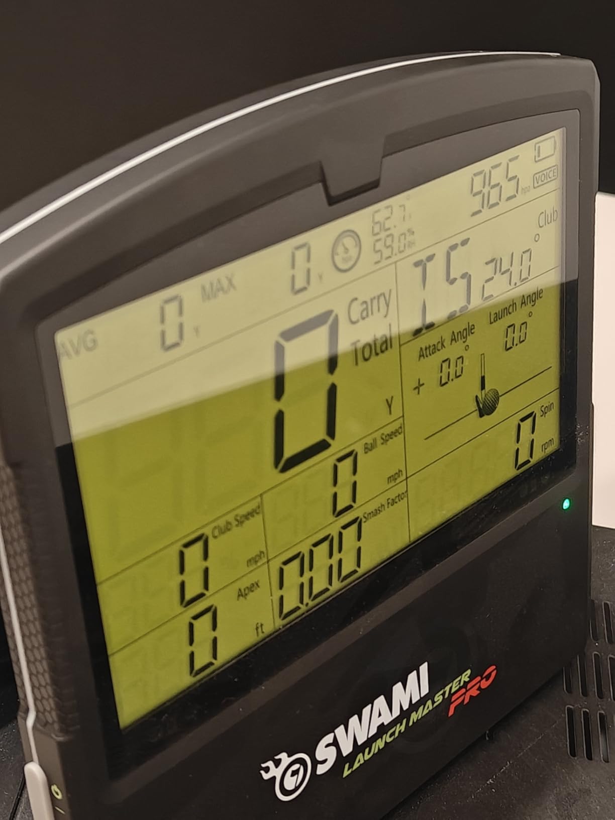 Izzo Golf Swami Launch Master Pro Golf Launch Monitor customer photo 2